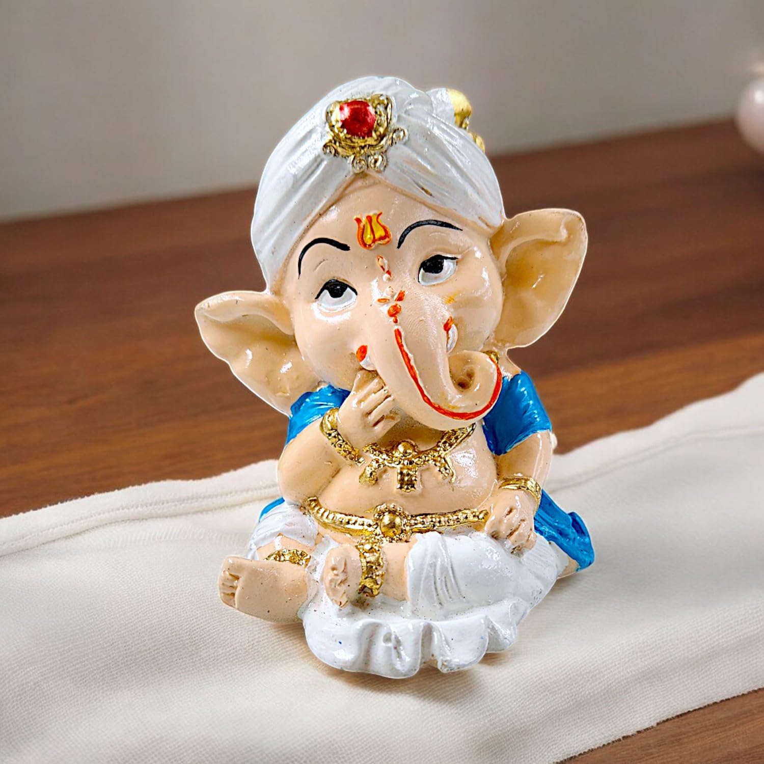 Karigaari India Set Of 3 Dancing Bal Ganesha For Home Decor | Ganesh Murti For Home Decor, Gifting & Pooja Room