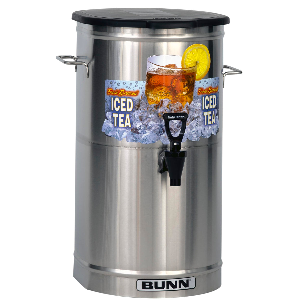 Bunn Tdo-4 Commercial Iced Tea Dispenser W/Solid Lid, Oval