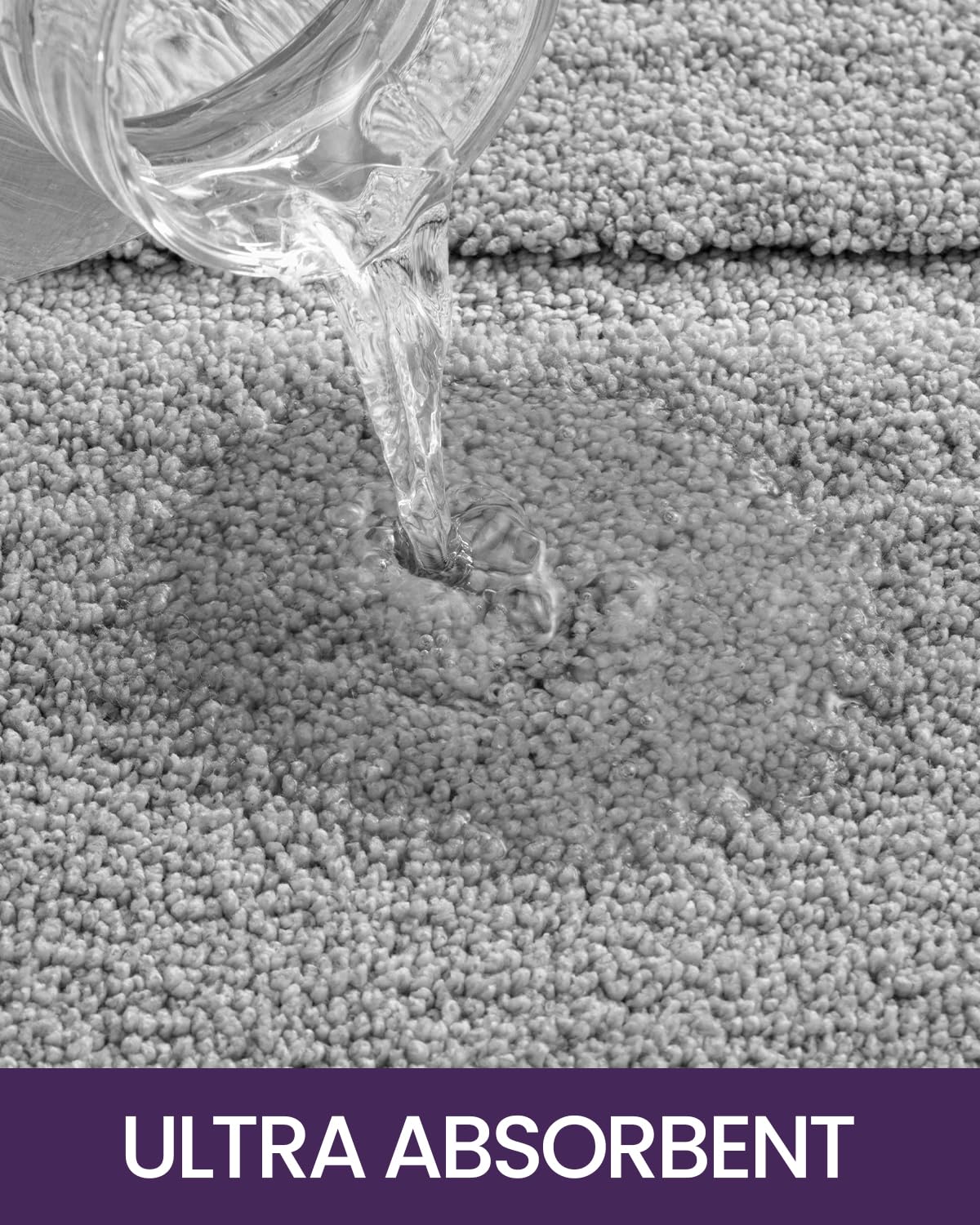 Dexi Bathroom Rug Mat 24X16, Ultra Soft Absorbent Mats, Non Slip Washable Shower Floor Rugs, Quick Dry Microfiber Bathmat For Tu