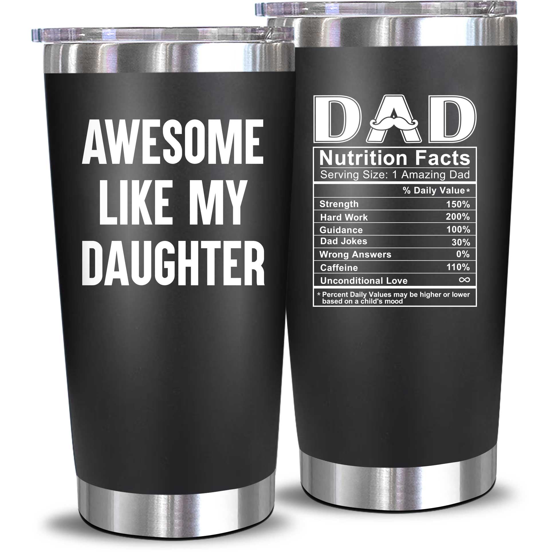 NewEleven Fathers Day Gift For Dad - Birthday Gifts For Dad From Daughter - Husband Gifts - Unique Birthday Present Ideas For Fa