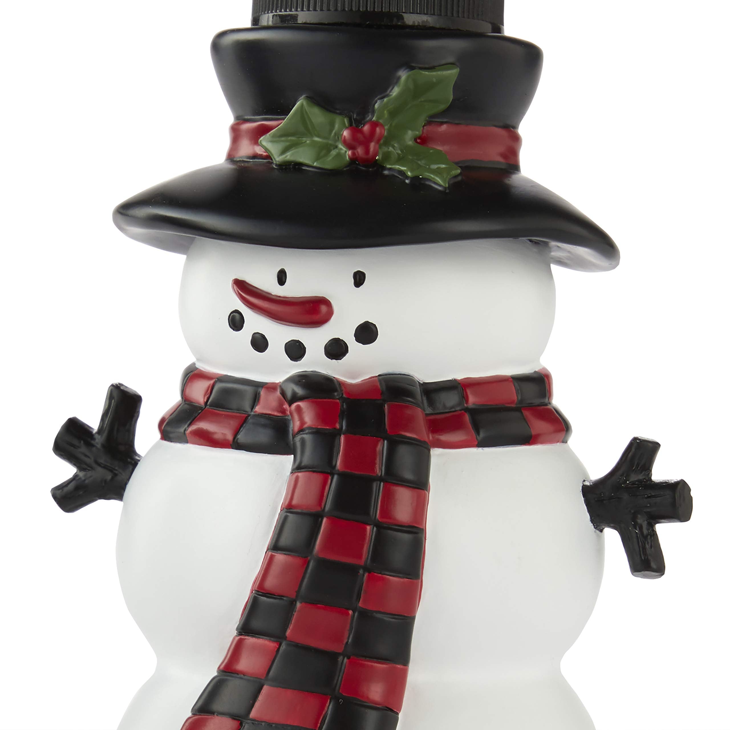 SKL Home Woodland Winter Soap Dispenser  7.87'' x 2.83''  Red