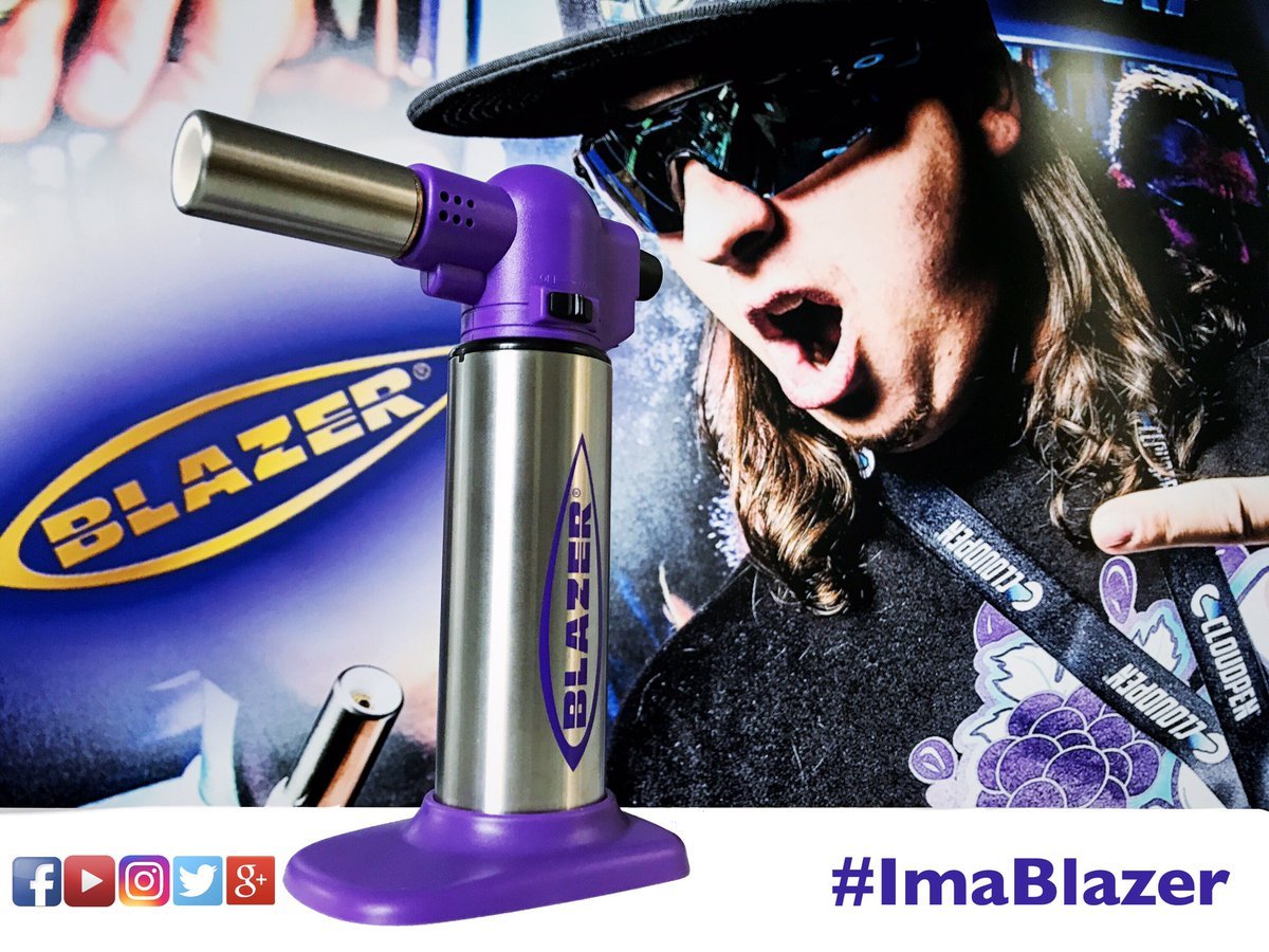 Blazer 189-8016 Big Buddy Turbo Torch  Purple  Stainless Steel