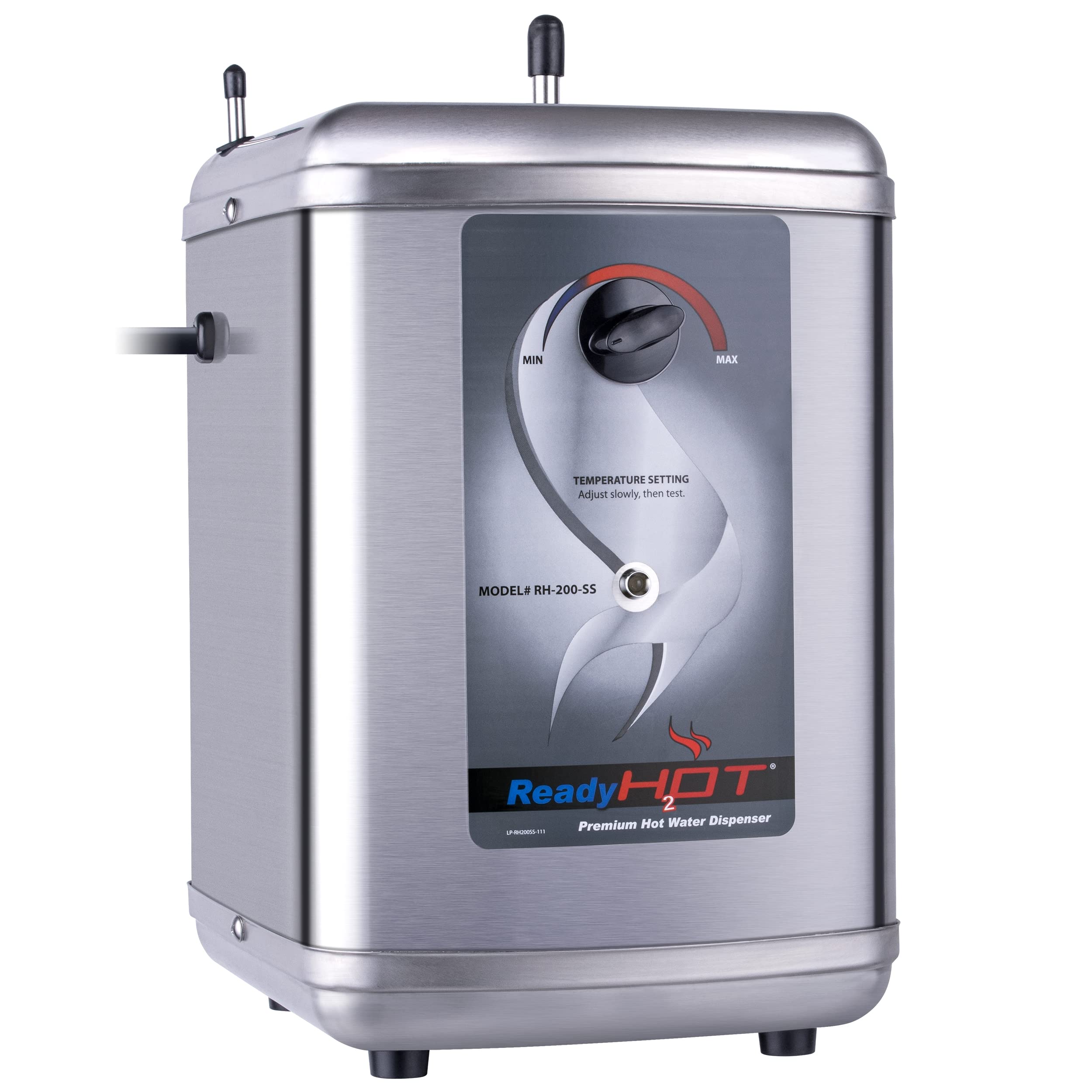 Ready Hot 40RH200SS Instant Hot Water Dispenser System, 2.5 Quarts Manual Dial Tank Only, Stainless Steel