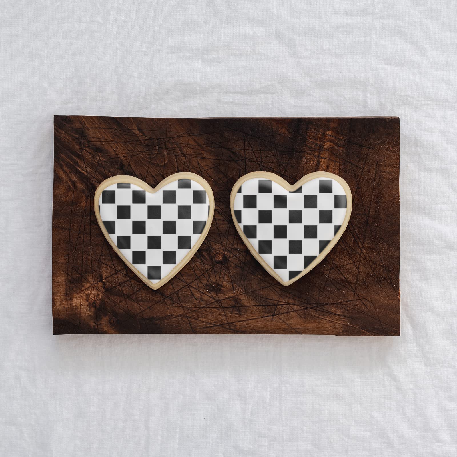 Checker Cookie Stencil - Cookie Stencil, Cookie Art Stencil, Checker Stencil, Cooking Stencil, Decorating Stencil