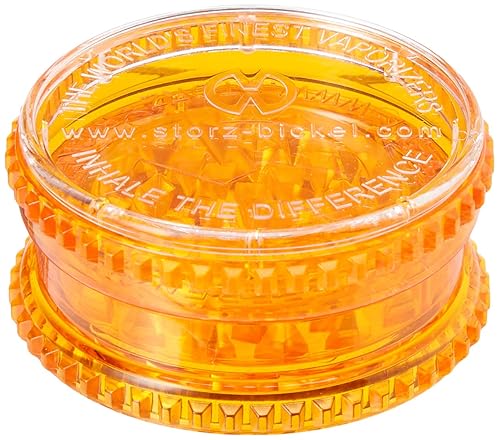 Stortz & Bickle Volcano Plastic Herb Grinder, 23, Orange