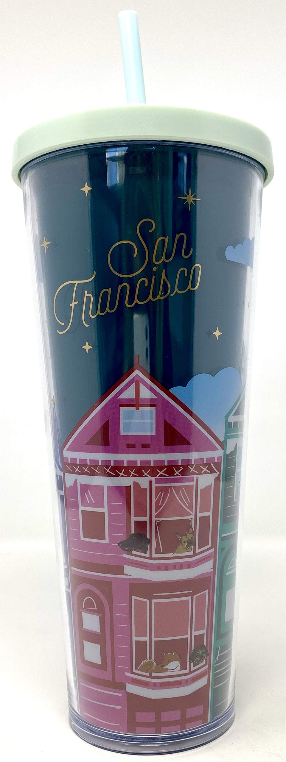 Starbucks San Francisco Cold Cup Tumbler Traveler Venti 24oz