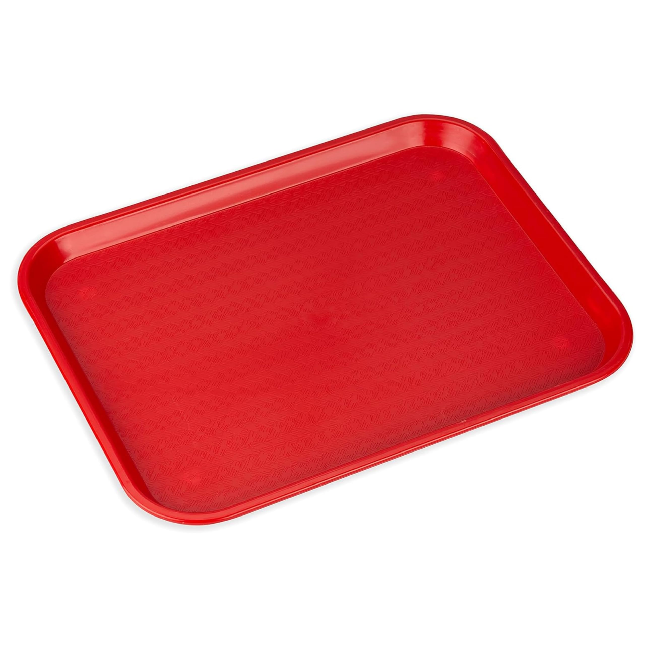 Carlisle Foodservice Products Cafe Fast Food Cafeteria Tray With Patterned Surface For Cafeterias, Fast Food, And Dining Room, P