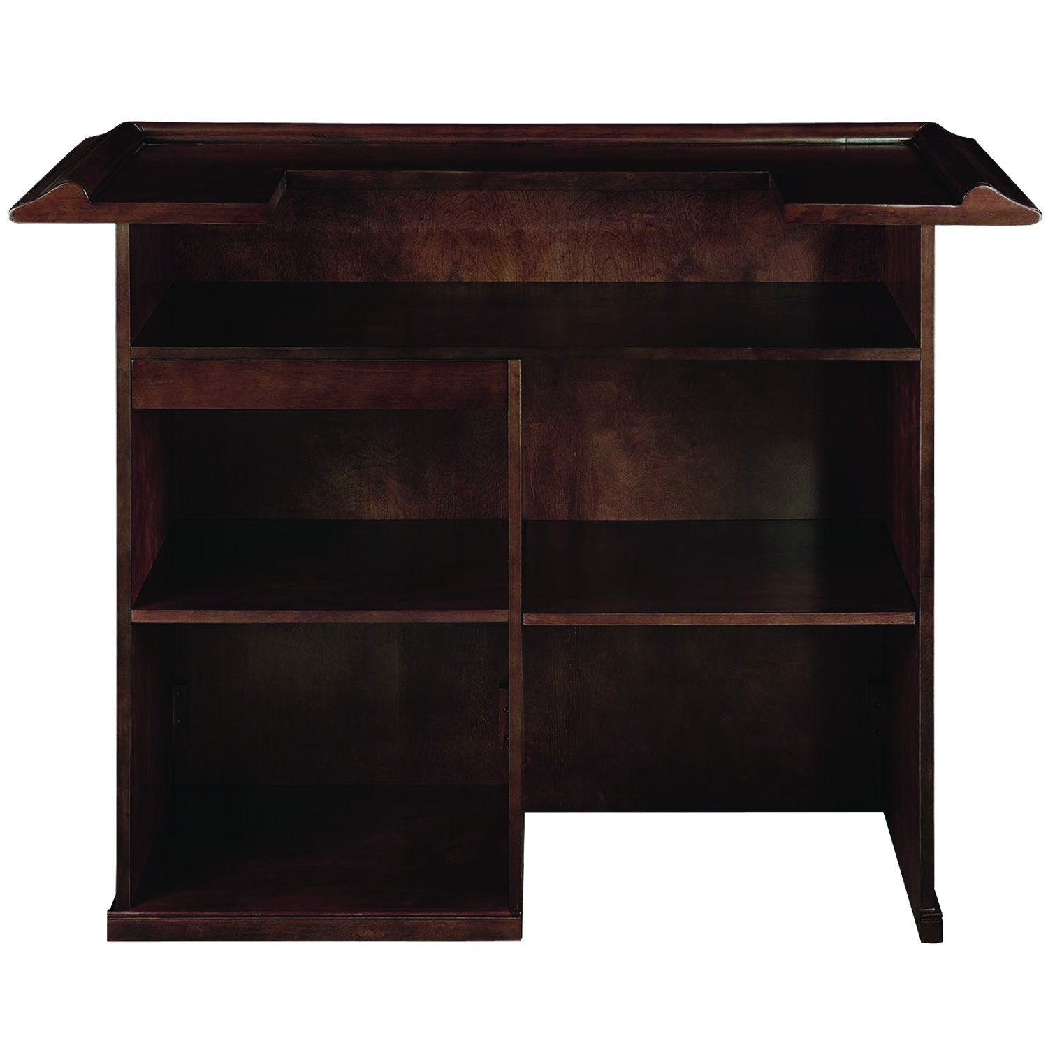 Ram Game Room Dry Bar With Mini Fridge Pocket, 60'', Cappuccino