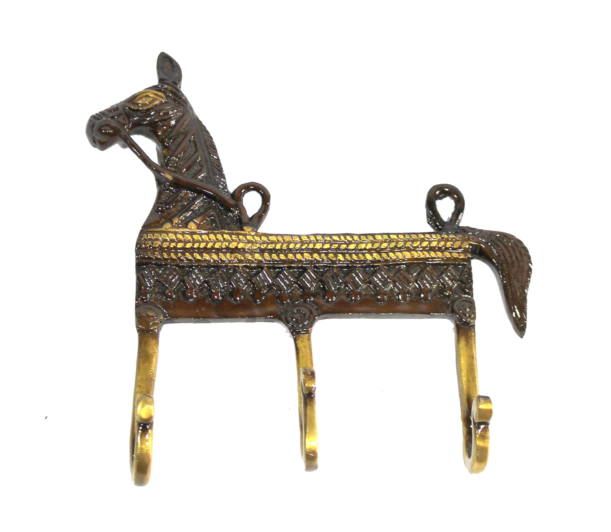 eSplanade Key Stand Key Holder, for Keys Hanger Hook, Wall Key Holder, Key Stand, Keys Rack Hook, Key Hanging Hooks (Horse Desig