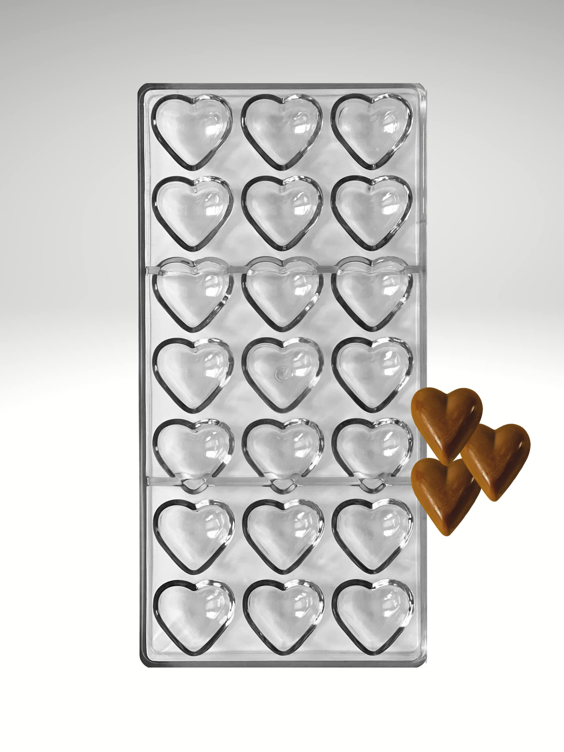 Candymake Heart Shaped Candy & Chocolate Mold | Do It Yourself | Make Your Own Heart Shaped Chocolate Candy At Home Or Commercia