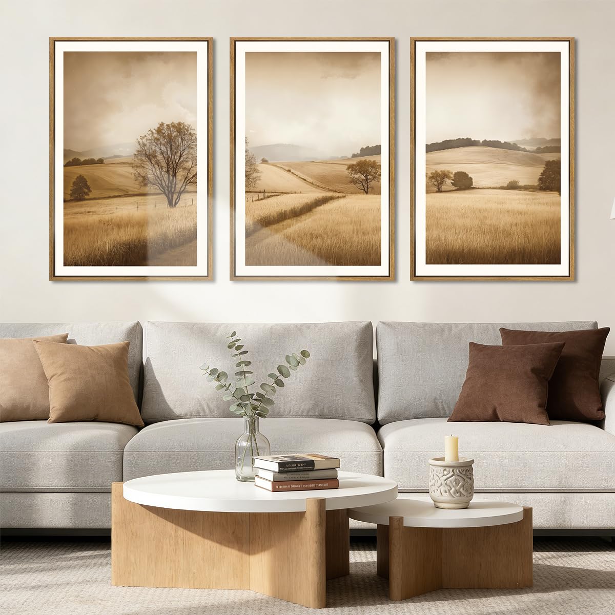 Bincue Vintage Farmhouse Wall Art 16X24 Inches
