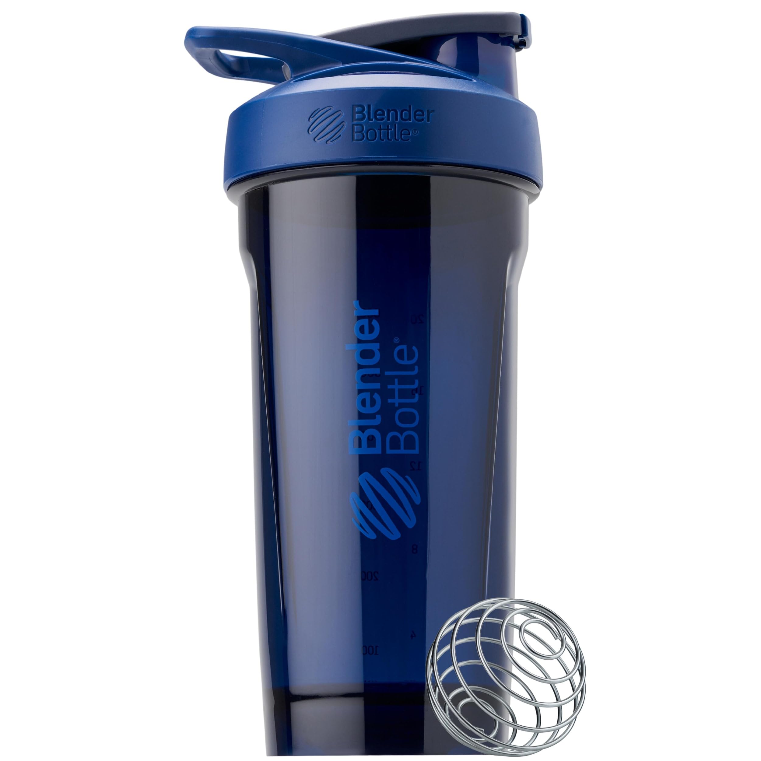 BlenderBottle Sport Flip Tritan Shaker Bottle 24 oz Blue
