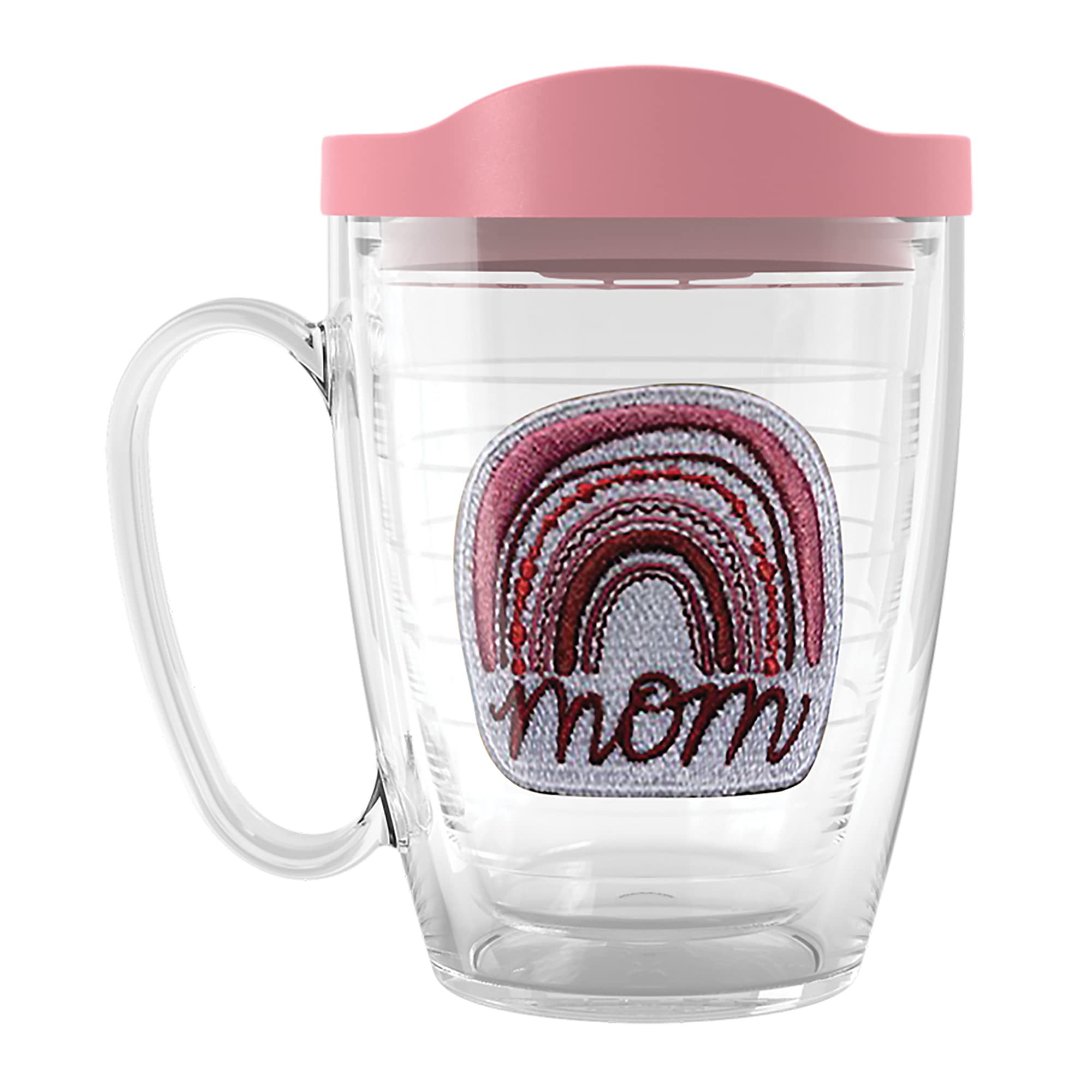 Tervis Boho Mom Rainbow Made In Usa Double Walled Insulated Tumbler Cup Keeps Drinks Cold & Hot, 16Oz Mug, Classic