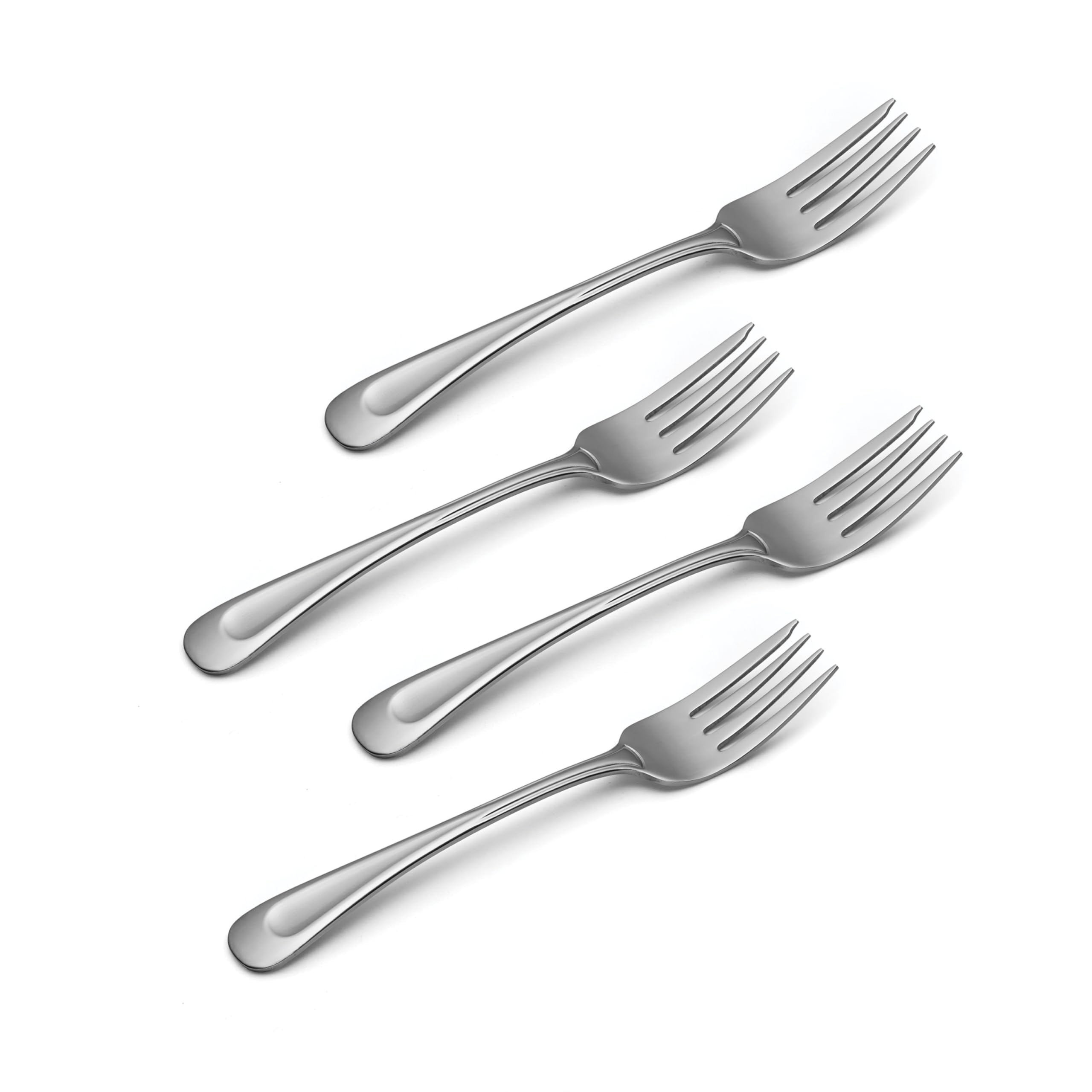 Oneida Satin Sand Dune Everyday Flatware Salad Forks, Set Of 4