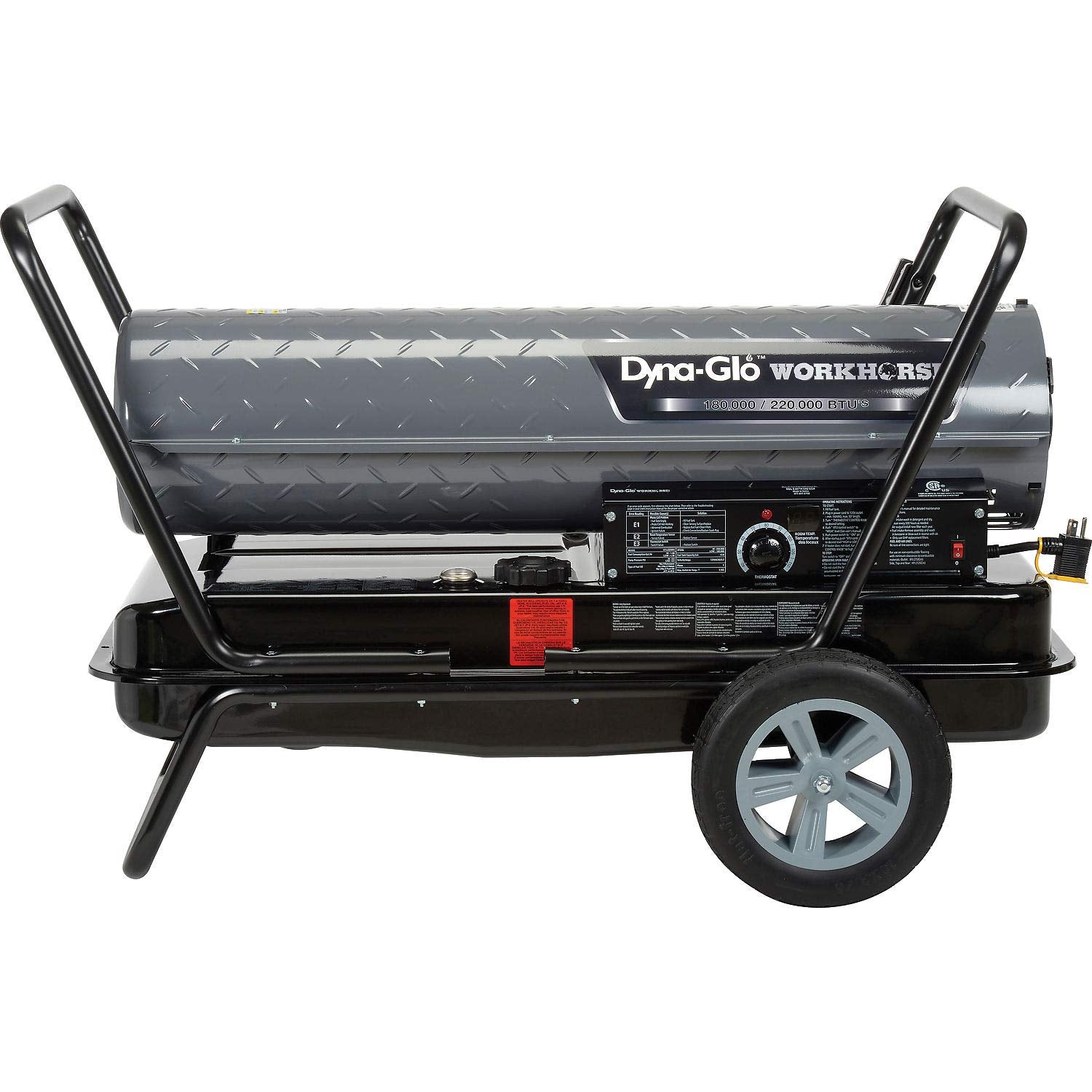 Dyna-Glo Workhorse Kfa220Wh, 180K Or 220K Btu Kerosene Forced Air Heater