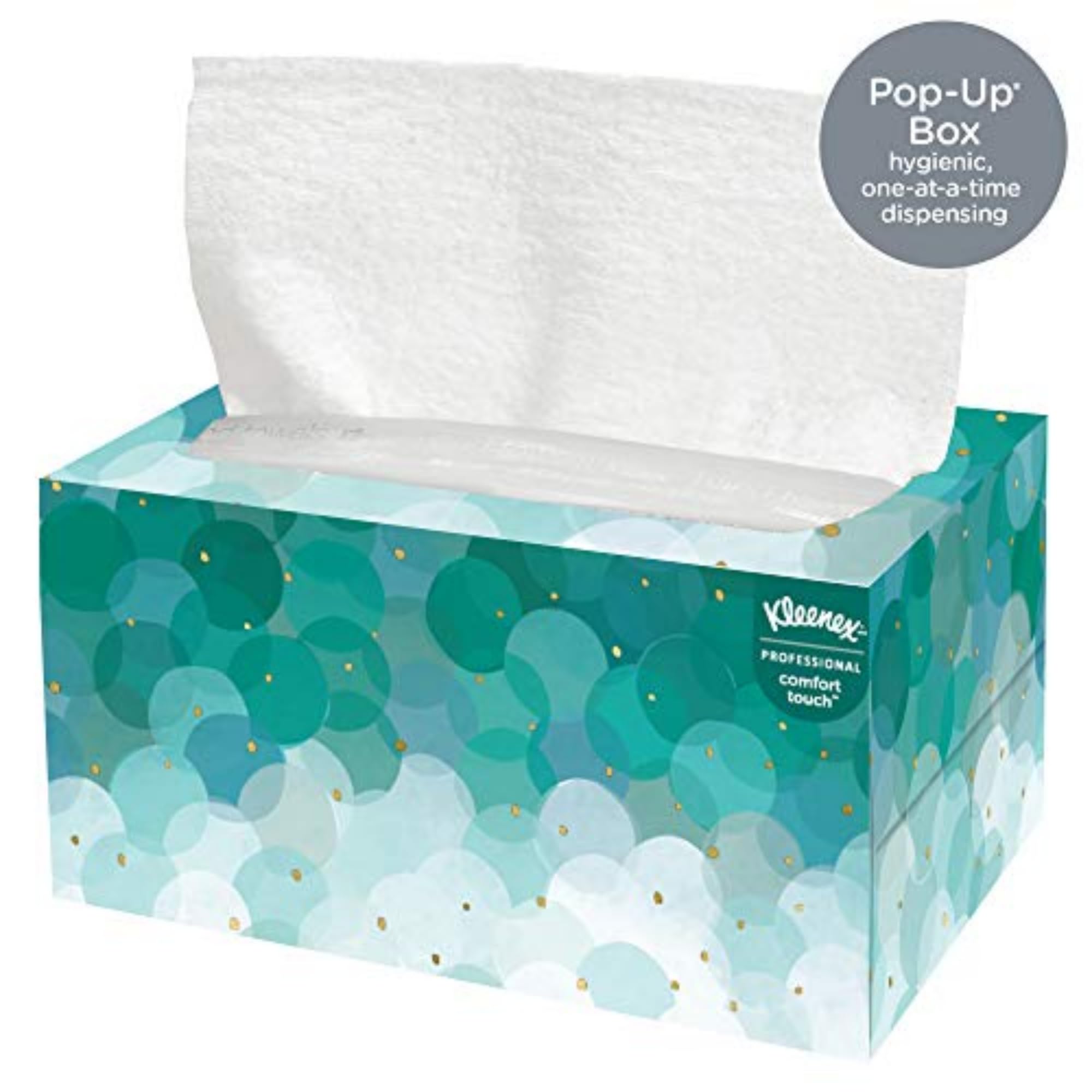 Kleenex Hand Towels (11268), Ultra Soft And Absorbent, Pop-Up Box, 18 Boxes / Case, 70 Paper Hand Towels / Box, 1,260 Sheets / C
