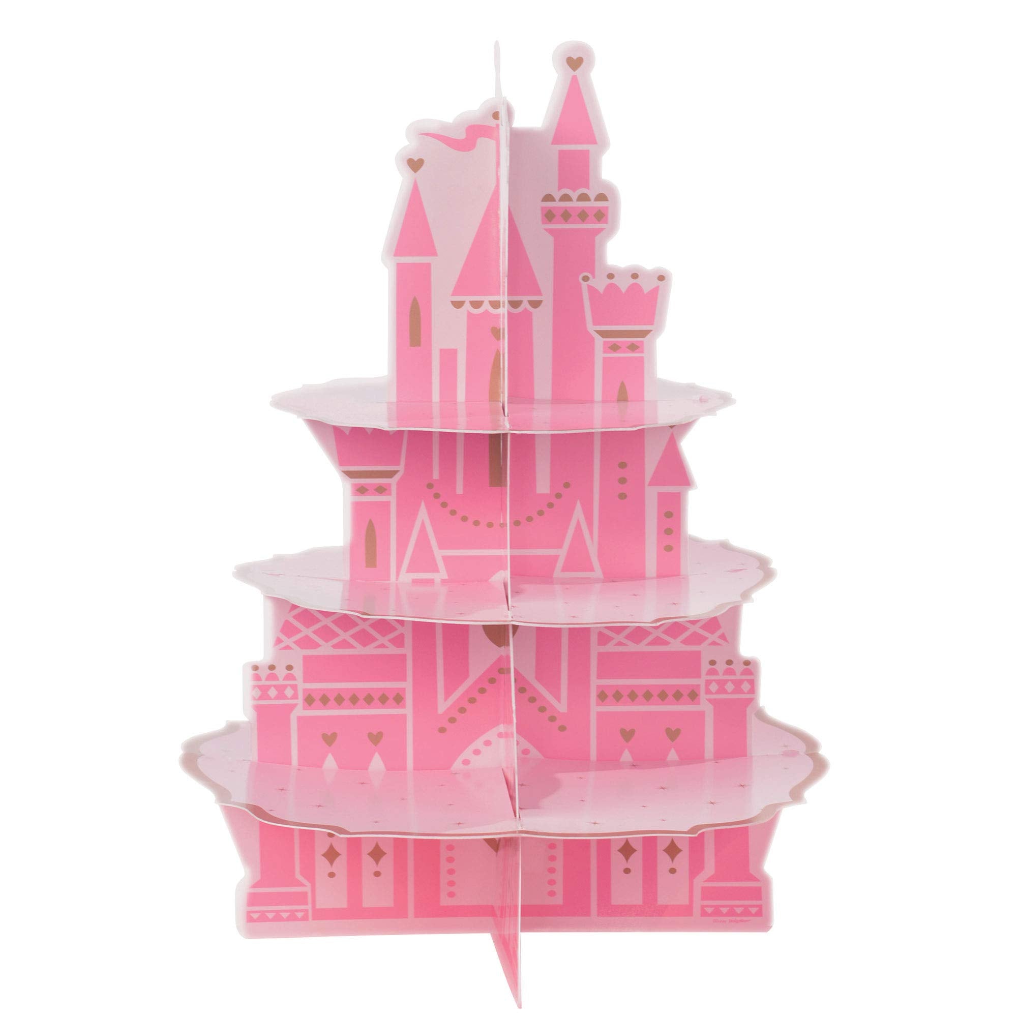 Amscan Disney Princess Castle Treat Stand - 17 1/2'' X 12 3/4'', 1 Pc