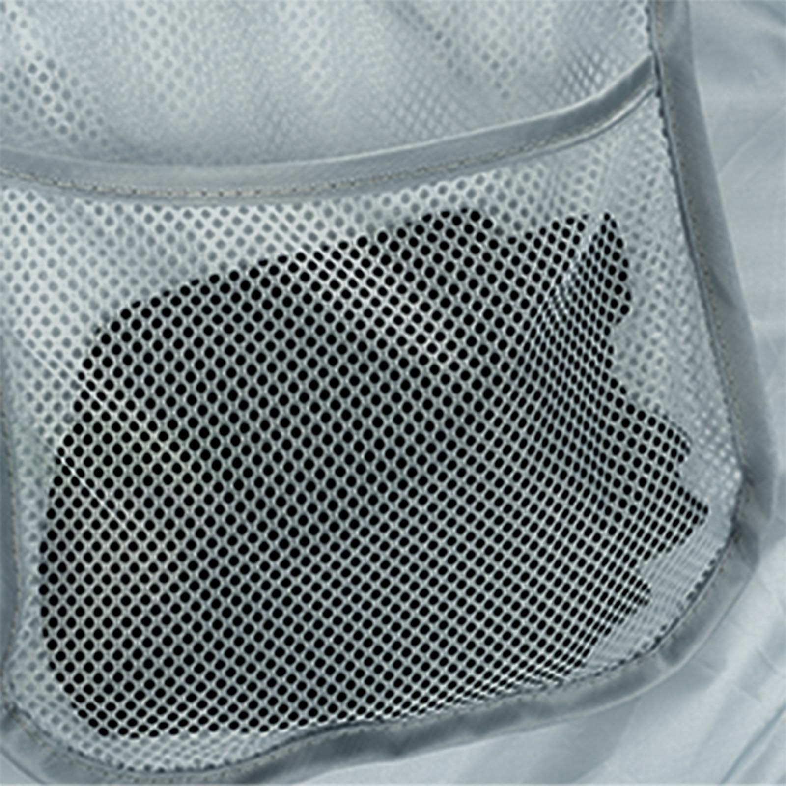 Lateronon 2 Pcs Mesh Popup Laundry Hamper, Opening Laundry Basket,Popup Laundry Basket With Durable Handles,Foldable Pop-Up Mesh