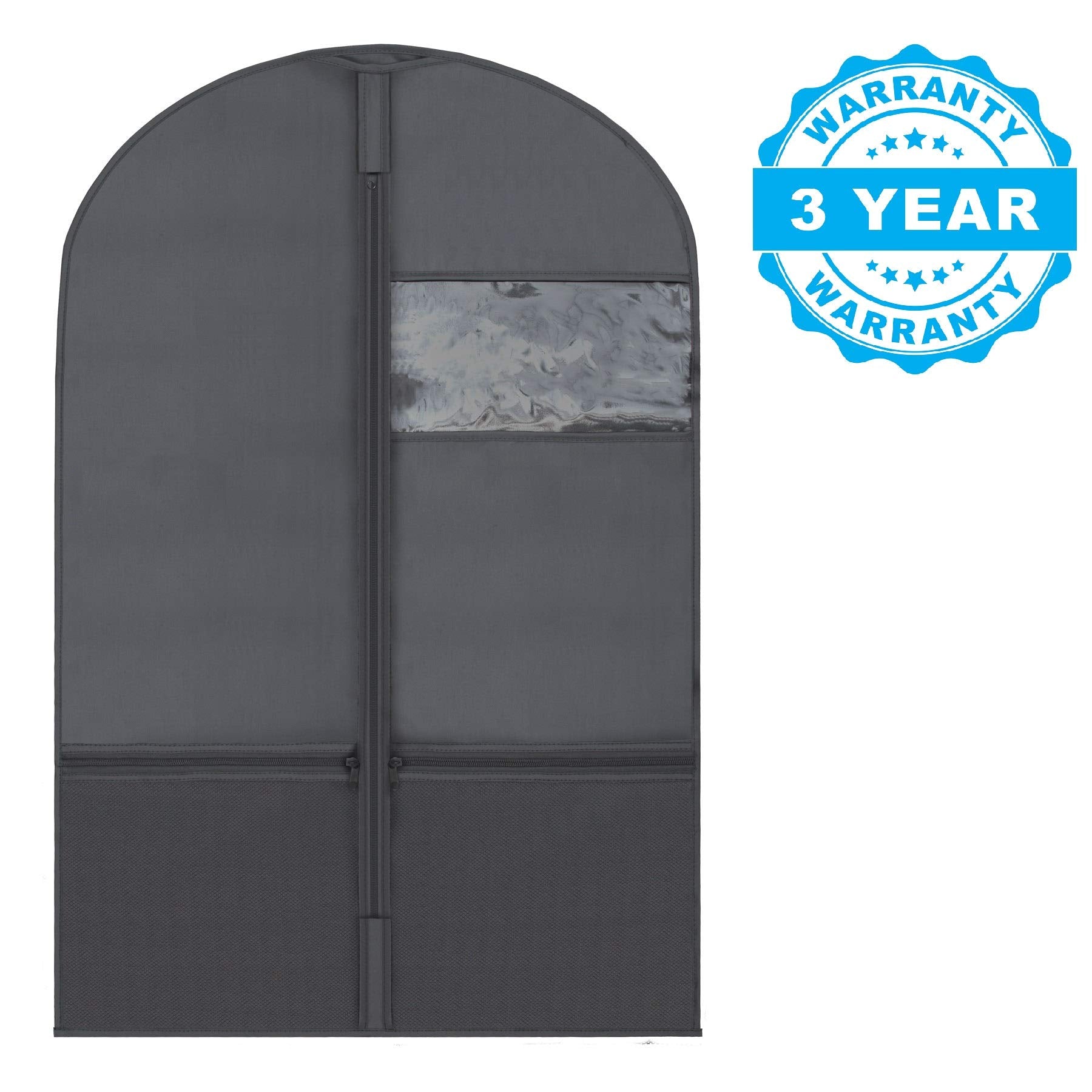 Plixio 36'' Kids Garment Bags For Dance Costumes, Childrens Hanging Clothes, Uniform, Suits, Girls Dress Recital Outfit Organize