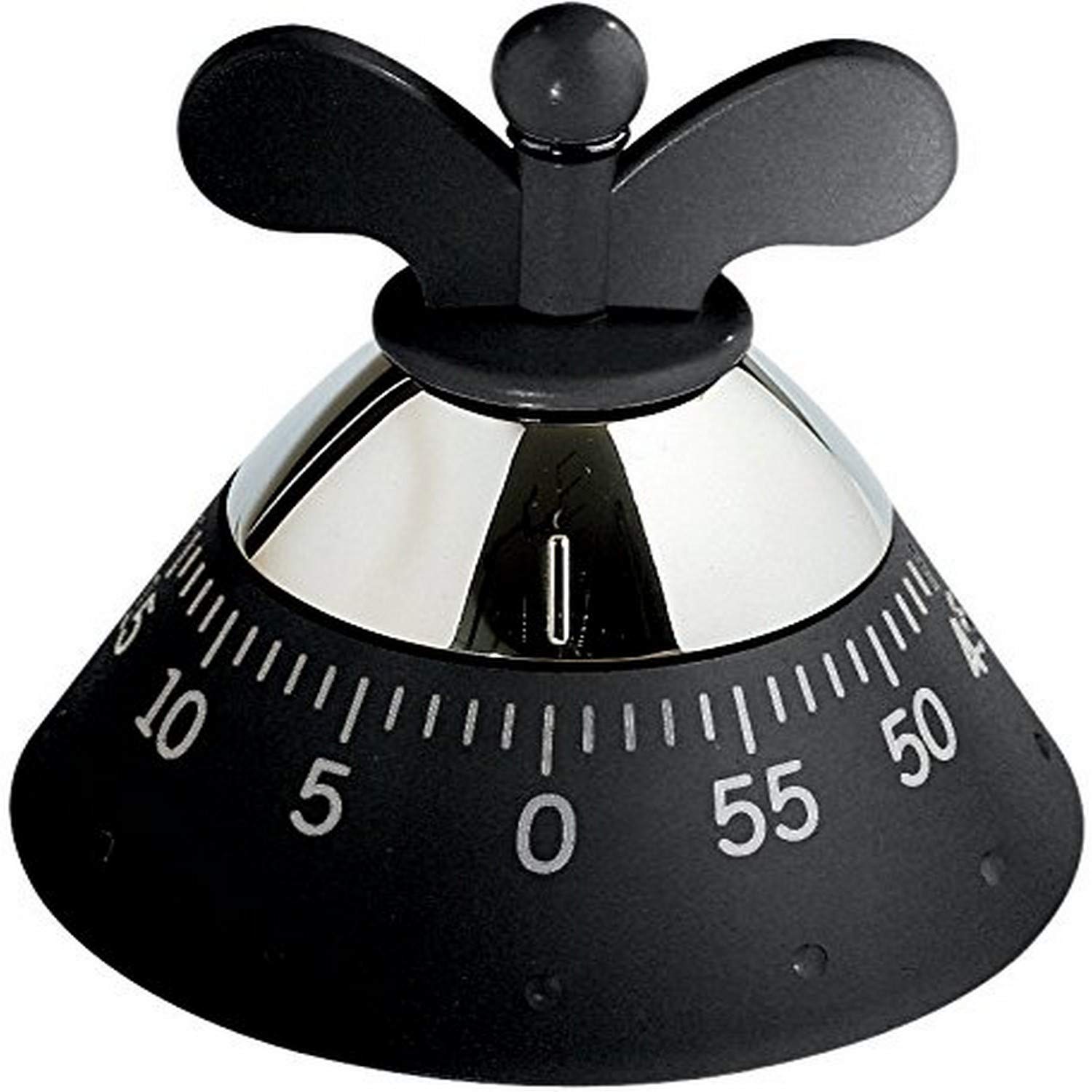 Alessi B Kitchen Timer, Black
