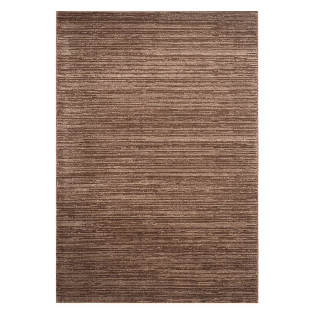 SAFAVIEH Vision Collection Area Rug - 9 x 12, Brown, Modern Ombre Tonal Chic Design, Non-Shedding & Easy Care, Ideal for High 