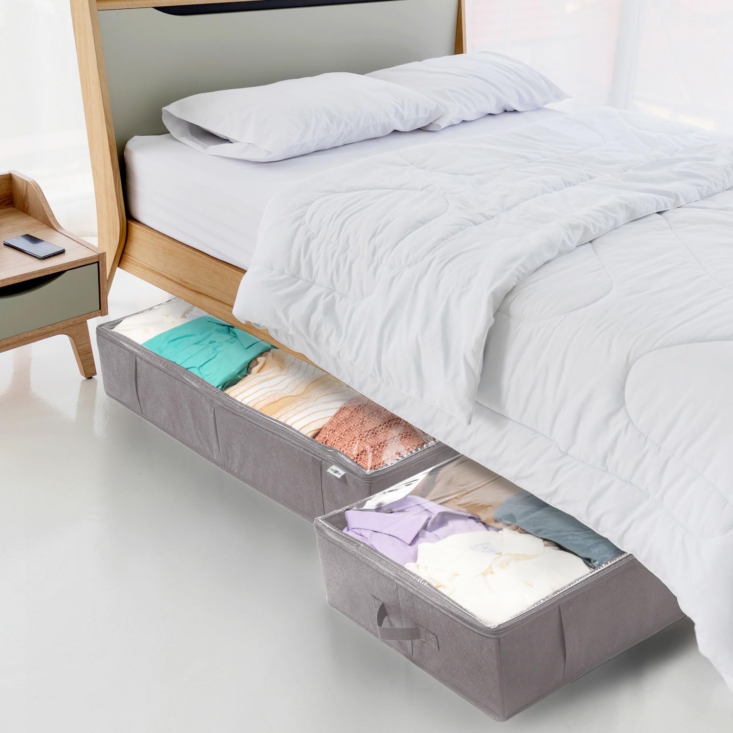 StorageExpert Closet Organizers and Storage - Maximize Space with Under Bed Storage Containers & Clothes Storage - Ideal Closet