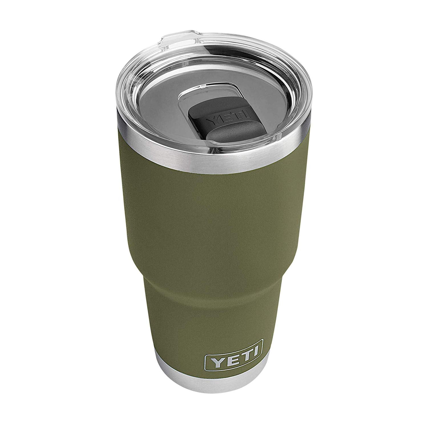 Yeti Rambler 30 Oz Stainless Steel Vacuum Insulated Tumbler W/Magslider Lid, Olive Green