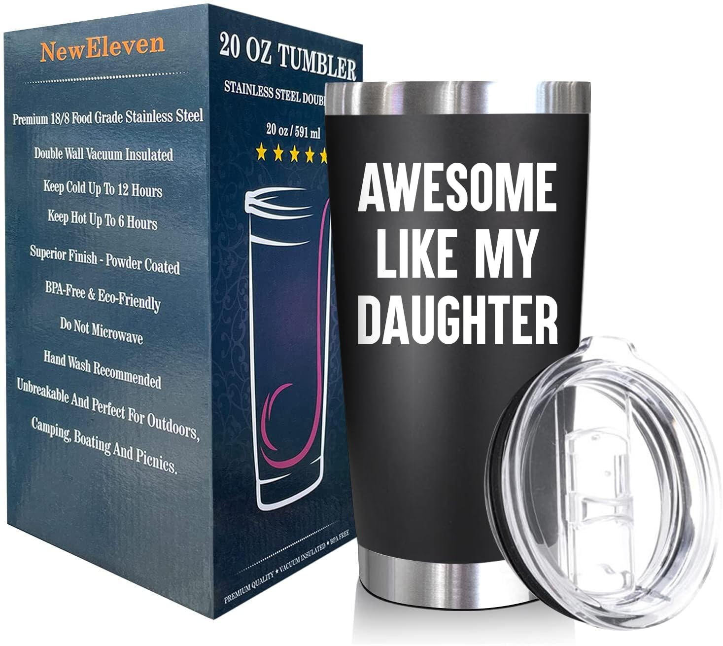 NewEleven Fathers Day Gift For Dad - Birthday Gifts For Dad From Daughter - Husband Gifts - Unique Birthday Present Ideas For Fa