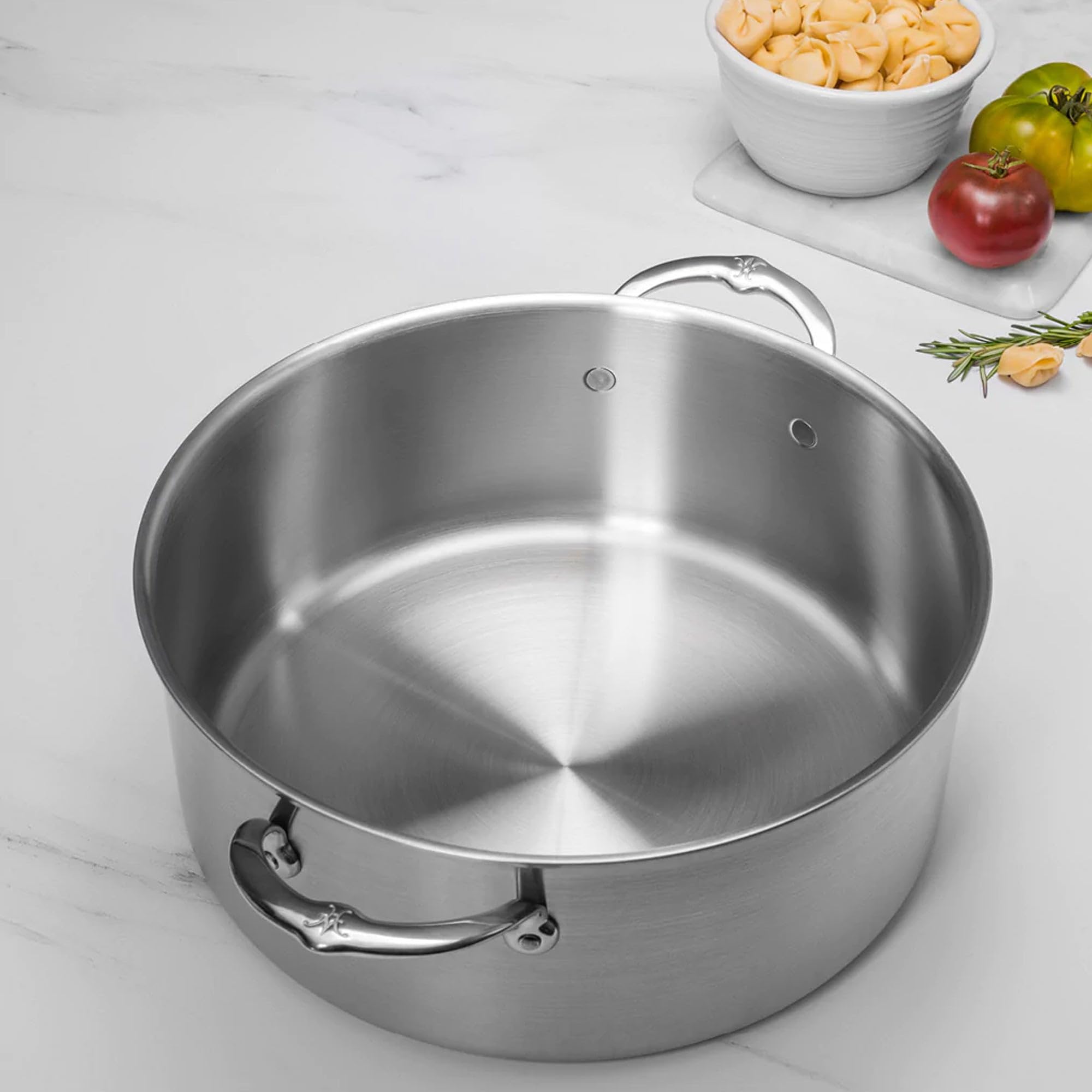 Thomas Keller Insignia By Hestan - Stainless Steel 6 Quart Rondeau, Induction Cooktop Compatible