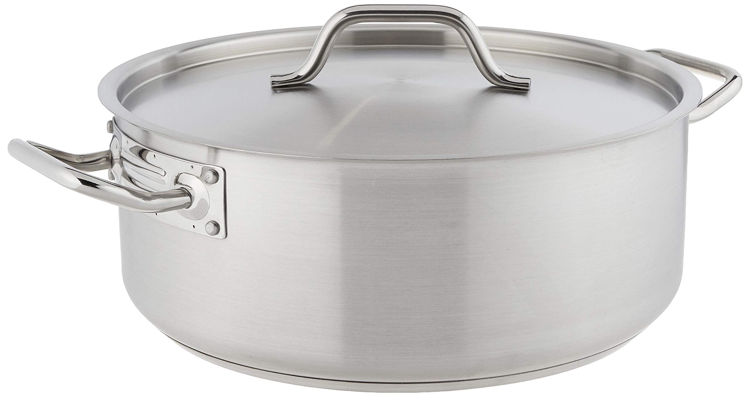 Winware Stainless Steel 15 Quart Brasier With Cover