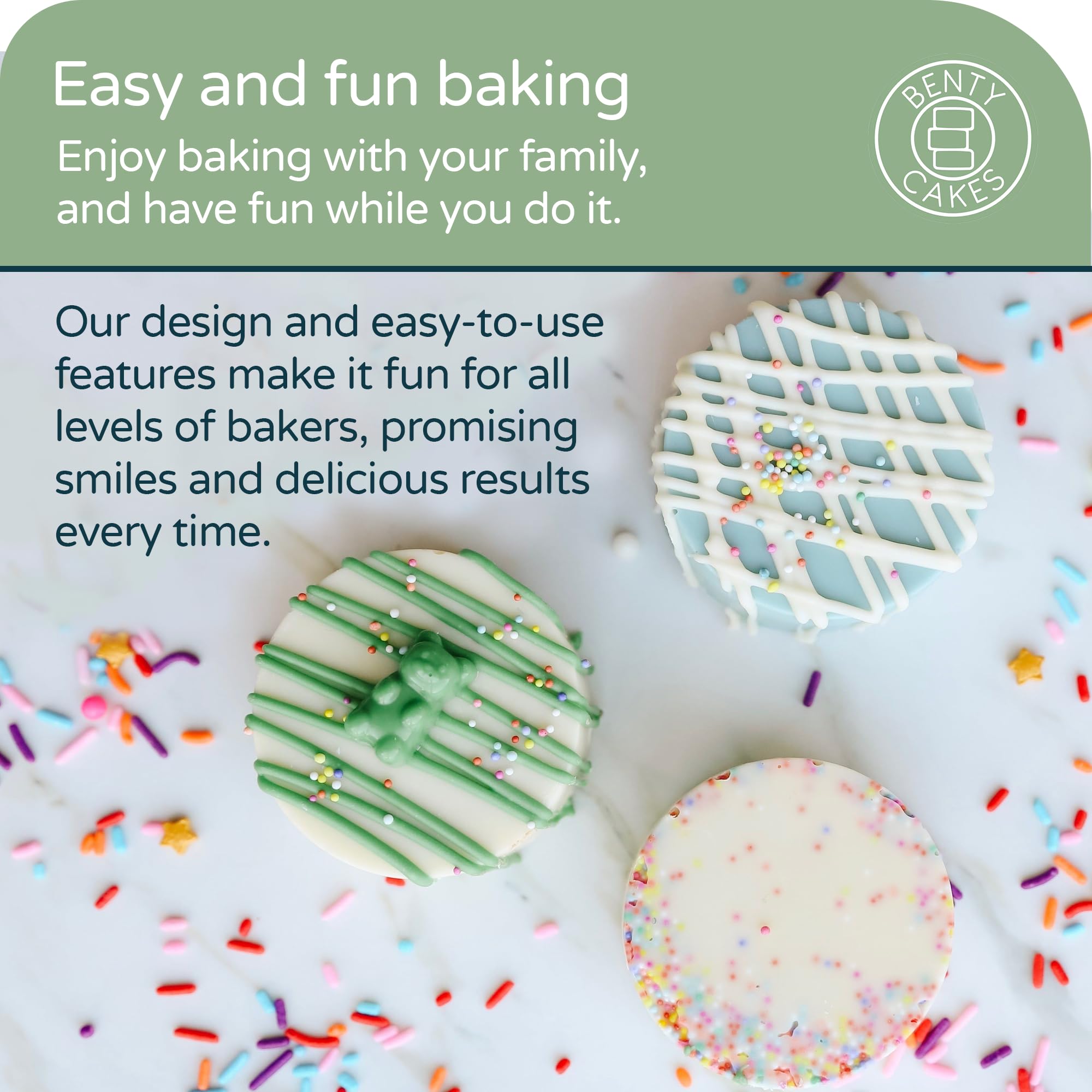 The Original Cakepuck Bonus Bundle Set - It'S Not A Pop, It'S A Puck! The Easier Way To Make Chocolate Covered Desserts - Bpa Fr