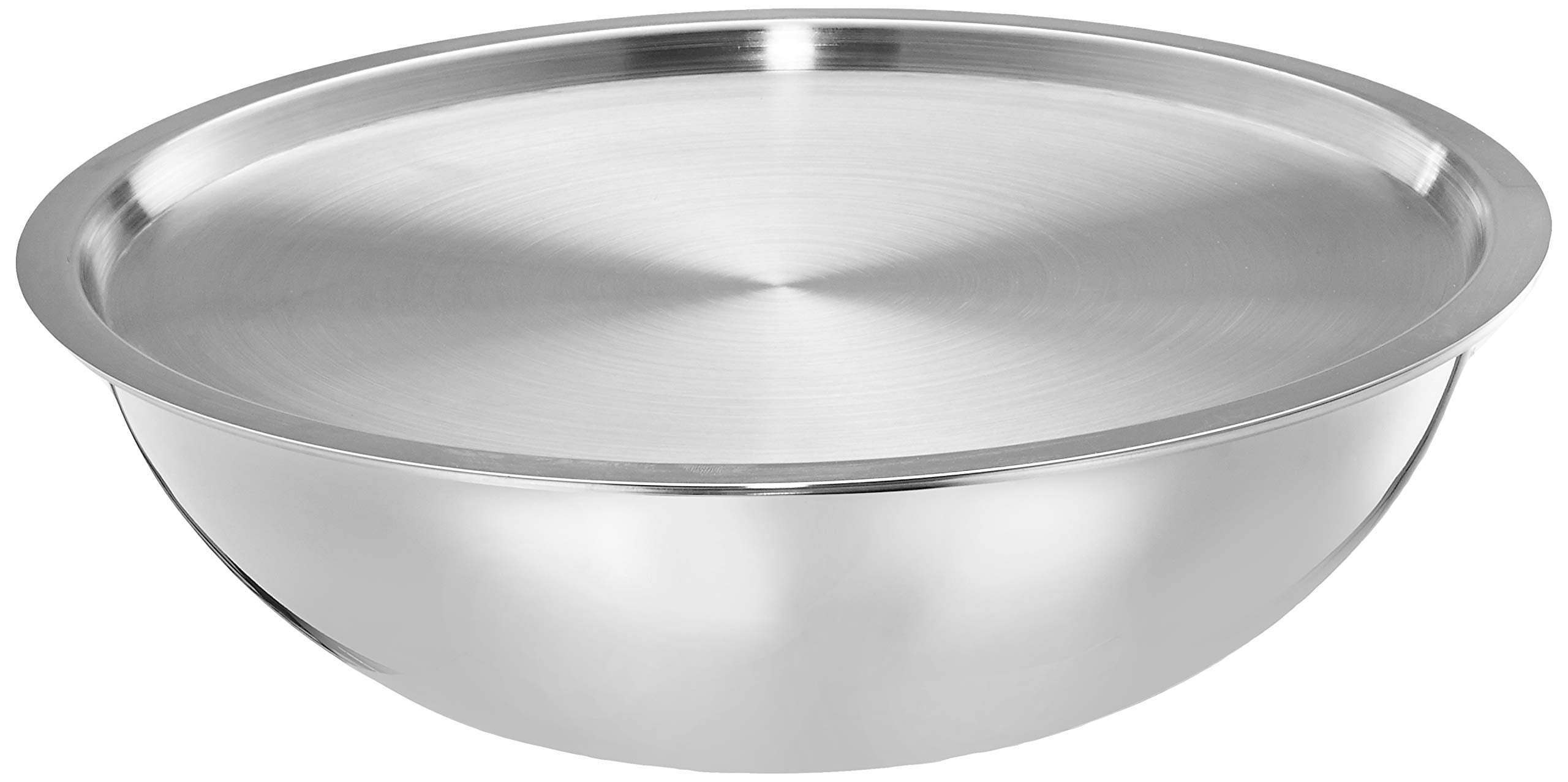 Amazon Brand - Solimo Stainless Steel Triply Tasla With Lid | 26 Cm | 3 L | Silver