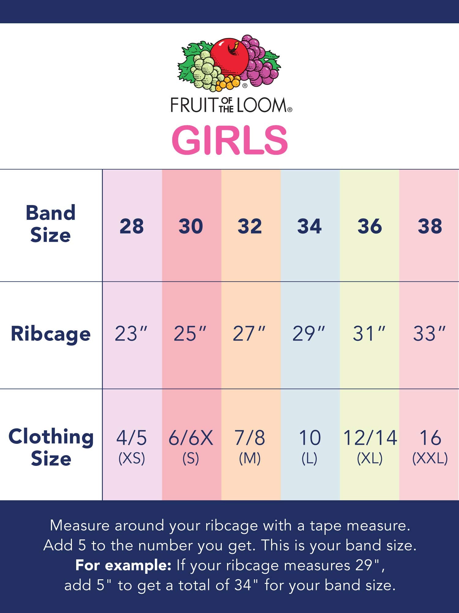 Fruit Of The Loom Girls Spaghetti Strap Sports Bra, Hyacintheyeshadowgrey Heatherwhitelilacblushing Rose, 28