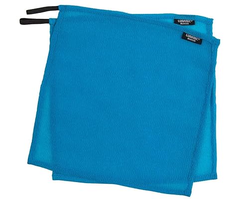 Lunatec Self-Cleaning Travel Washcloth. Odor-Free, Quick Drying & Light Exfoliation. Wash Cloth Is Ideal For Camping, Backpackin