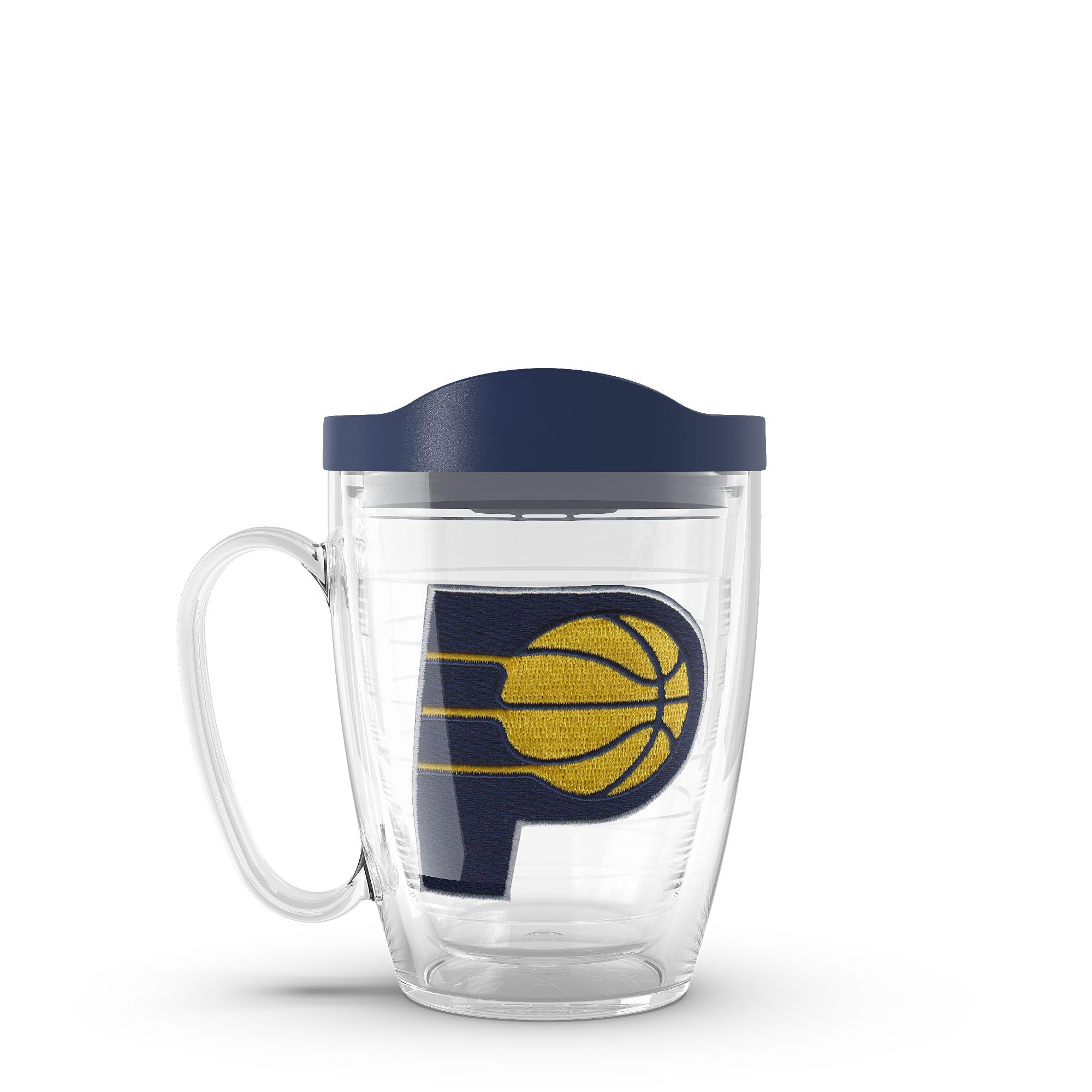 Tervis Made in USA Double Walled NBA Indiana Pacers Insulated Tumbler Cup Keeps Drinks Cold & Hot, 16oz Mug, Primary Logo