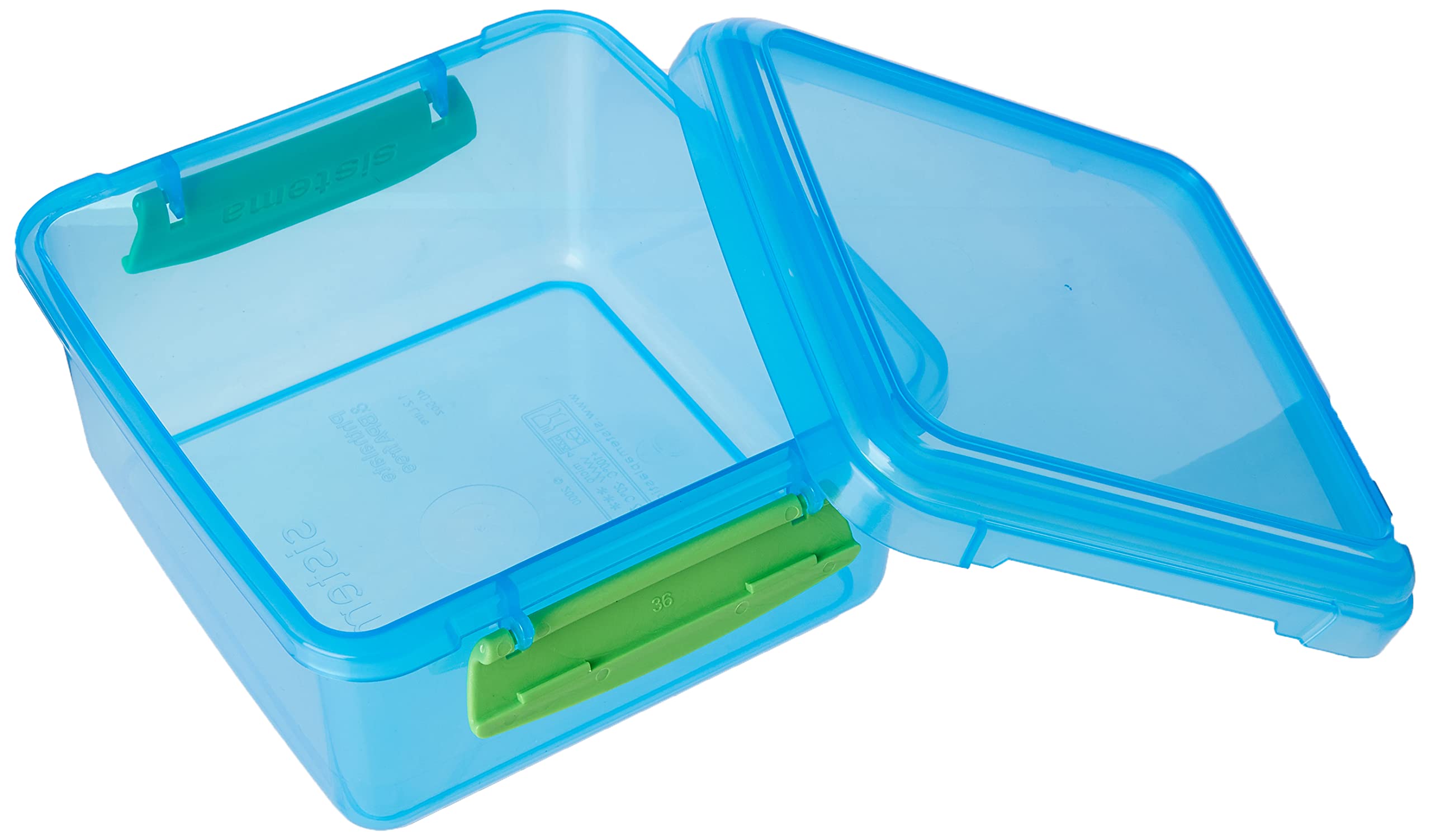 Sistema Lunch Plus Lunch Box | 1.2 L | Bpa-Free | Assorted Colours
