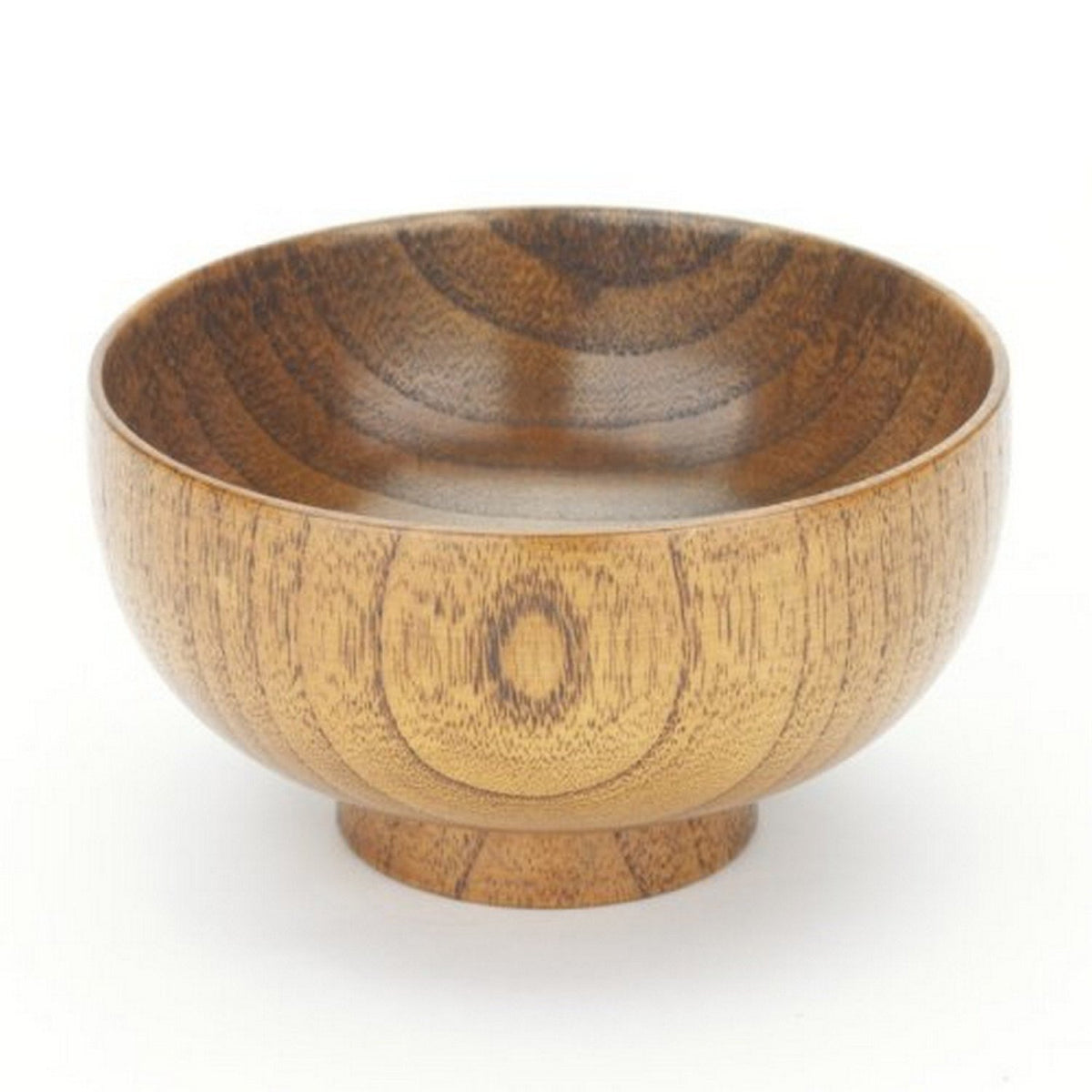 Wooden Rice Miso Soup Bowl