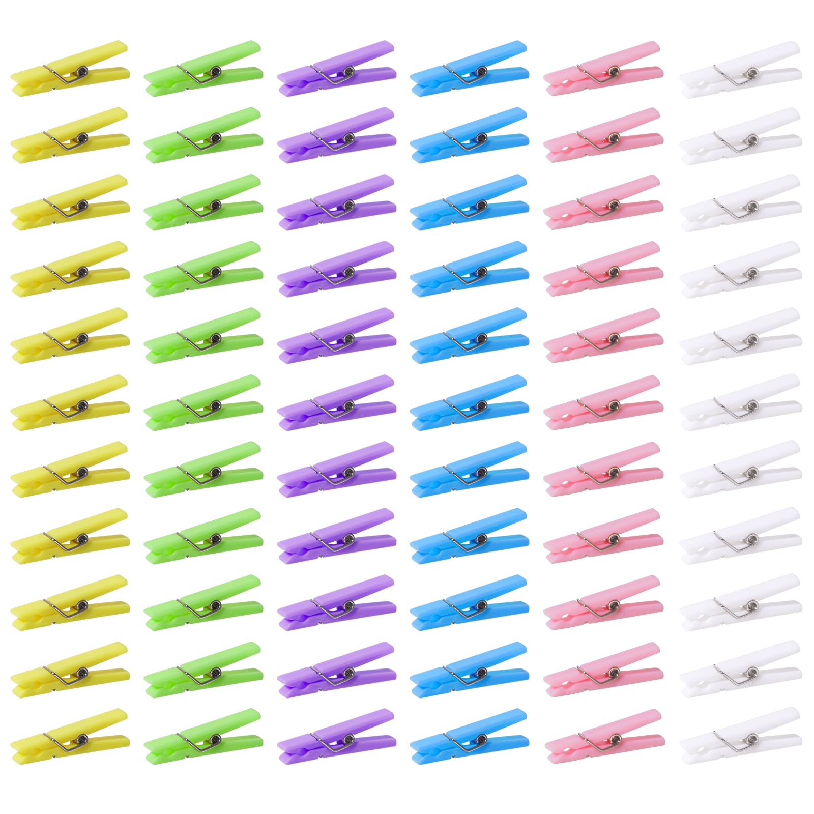 Juxingdazyf Party Favors, 60 Baby Shower Clothespin Games, 1.4 Inch Mini Clothes Pins For Party Decorations(Multicolor)