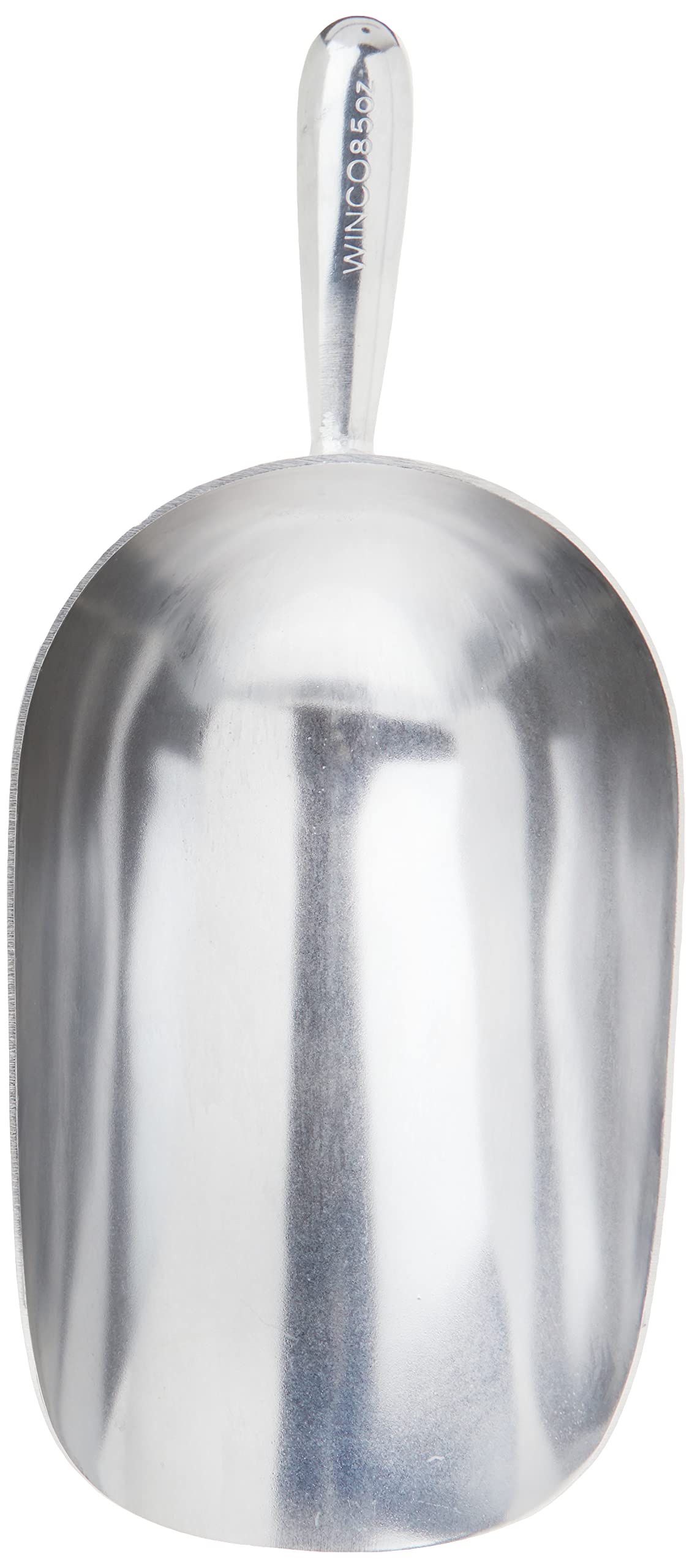 Winco Aluminum Utility Scoop, 85-Ounce, Medium