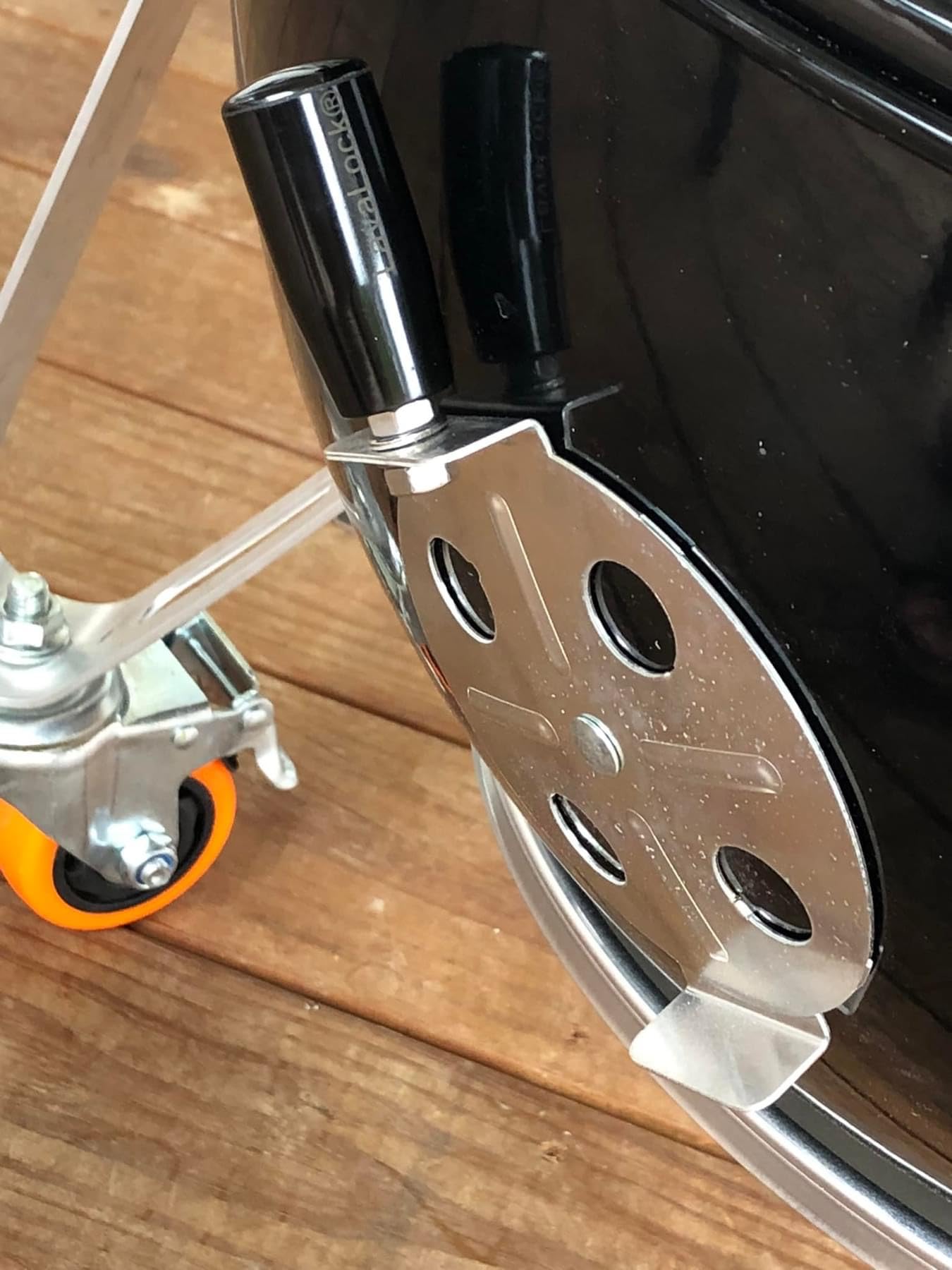 Total Control? Cool Touch Damper Handle for Weber Smokey Mountain WSM Kettle Knob BBQ Smoker Damper Thumb Handle