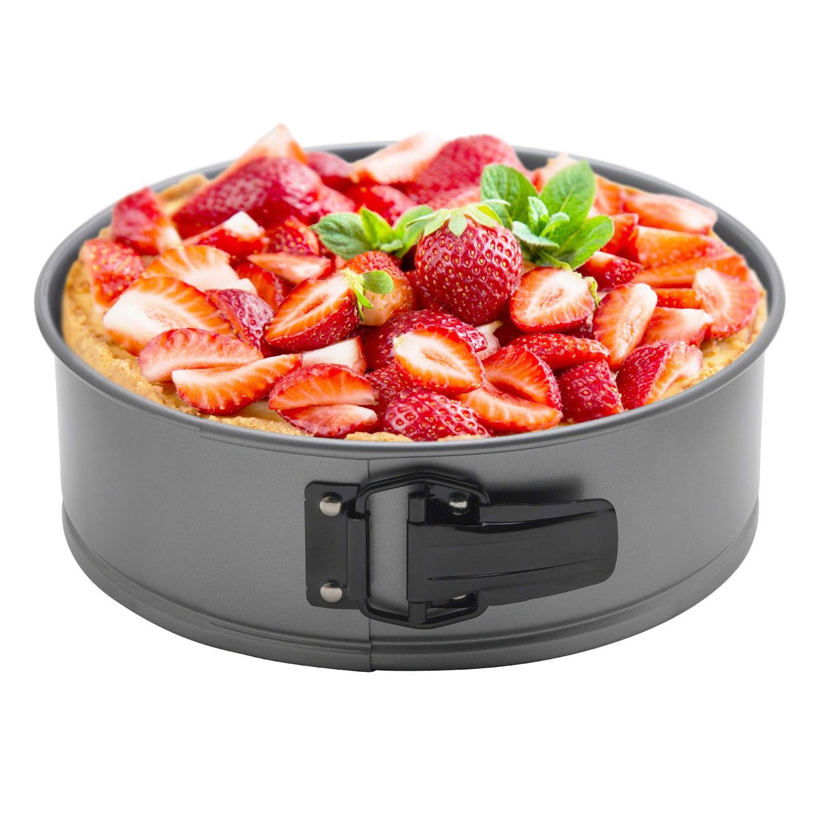 Mrs. Anderson'S Baking Springform Pan, Carbon Steel With Non-Stick Coating, Pfoa Free, Round, 8-Inches