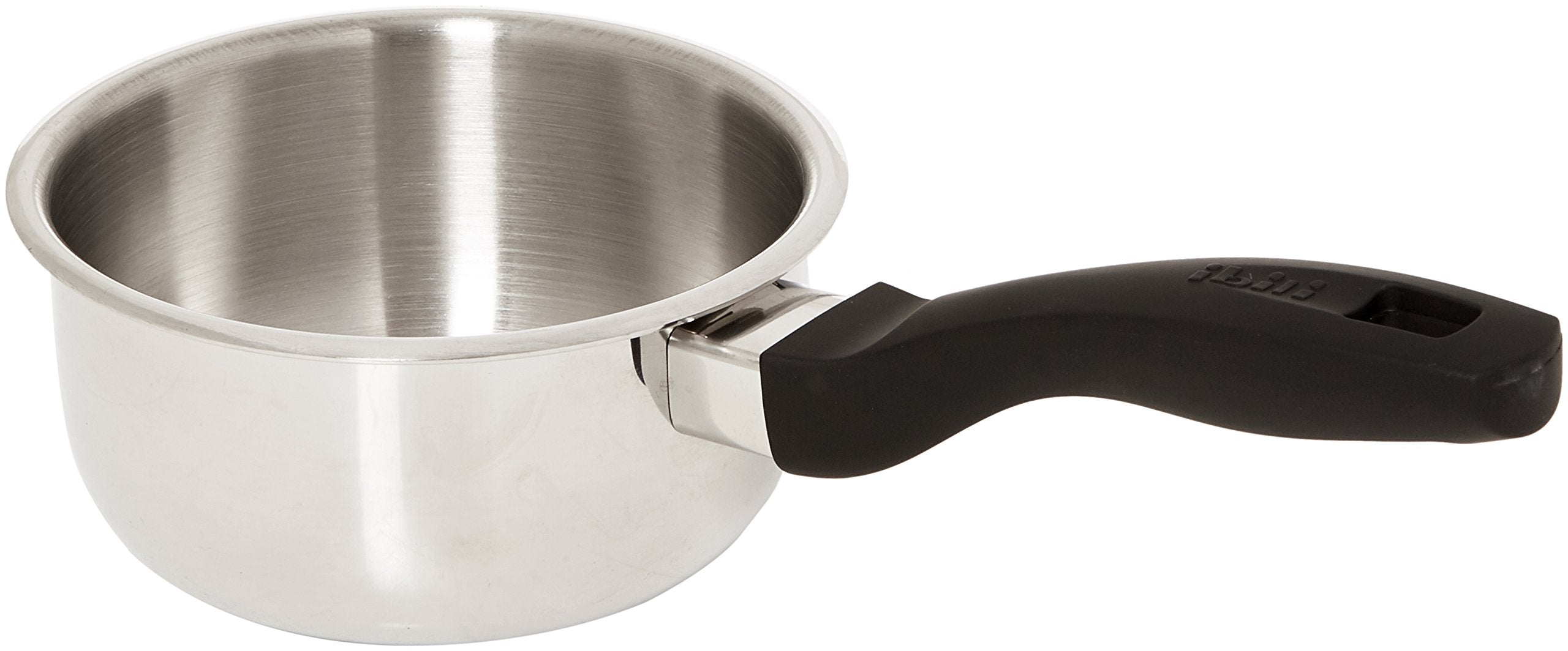 ibili Saucepan Induktion 12 cm, Stainless Steel Metallic, 14 x 28 x 7 cm