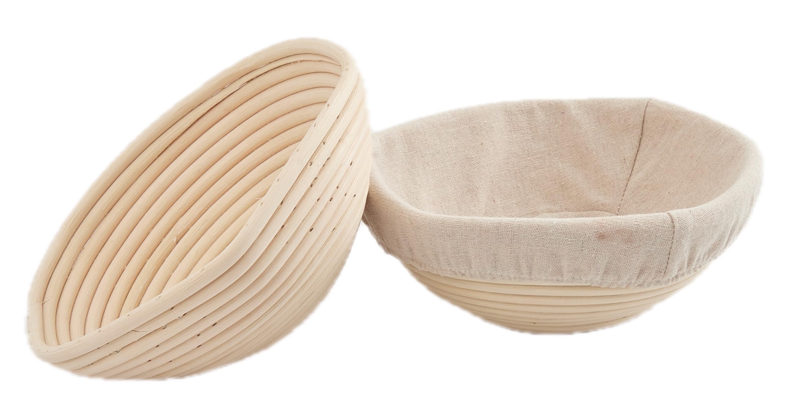 Bread Proofing Star Basket Sourdough Starter Kit - Rattan Banneton Bowl for Baking Star-Shaped Bread- Gift Set