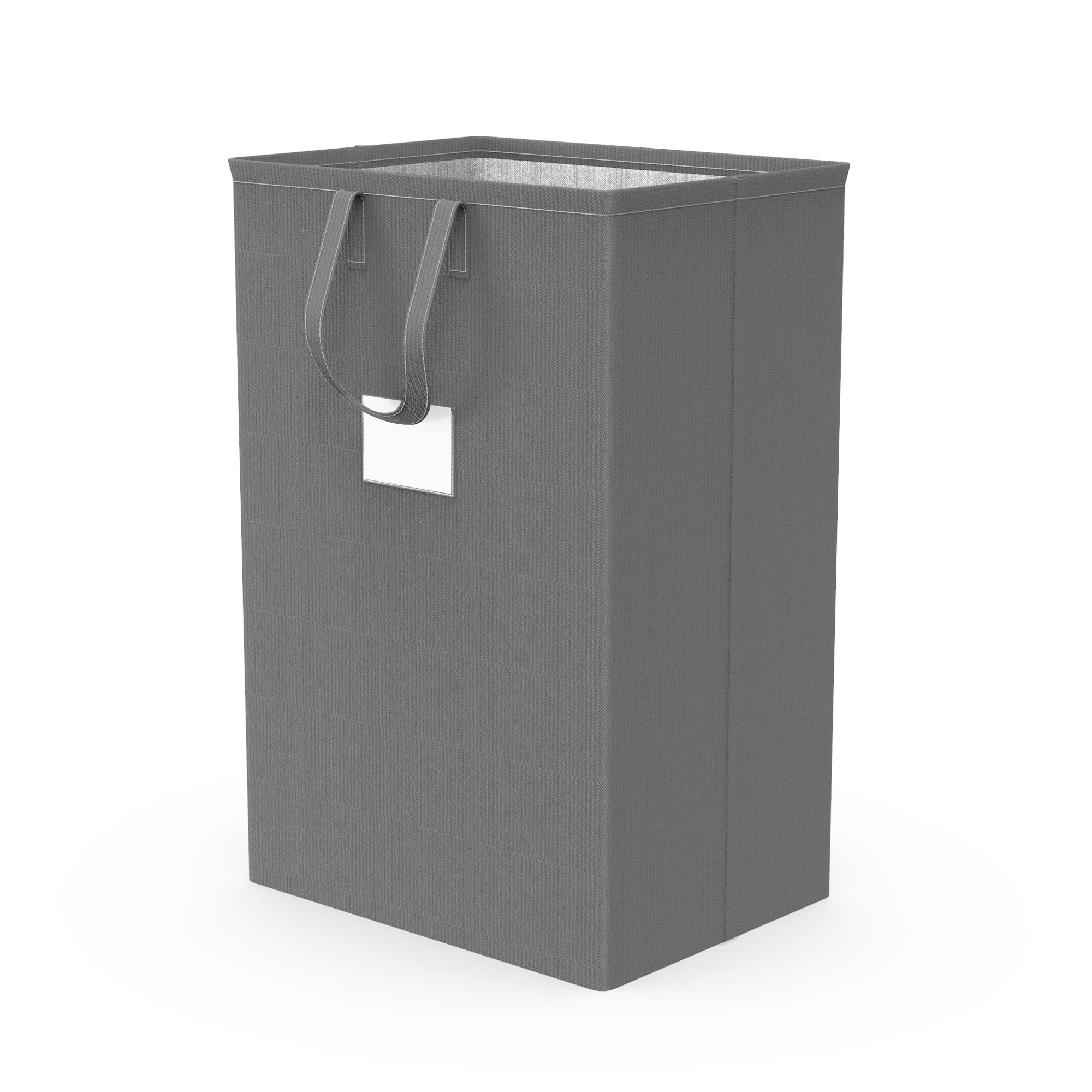 75L Large Laundry Hamper With Handles, Dirty Clothes Hamper For Bedroom Waterproof, Freestanding Tall Laundry Basket Waterproof,