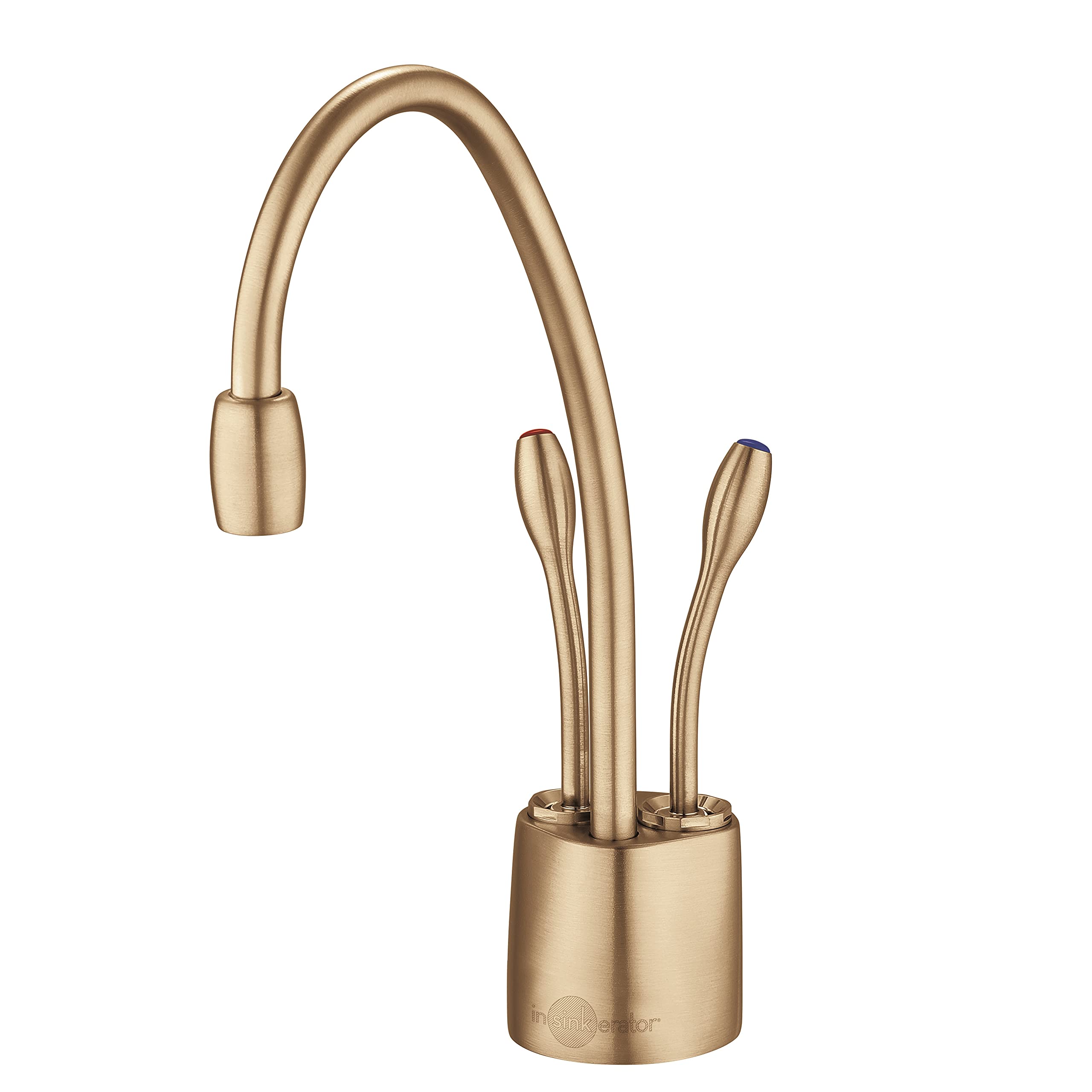 Insinkerator F-Hc1100-Bb Indulge Hot And Cool Water Dispenser Faucet, Brushed Bronze