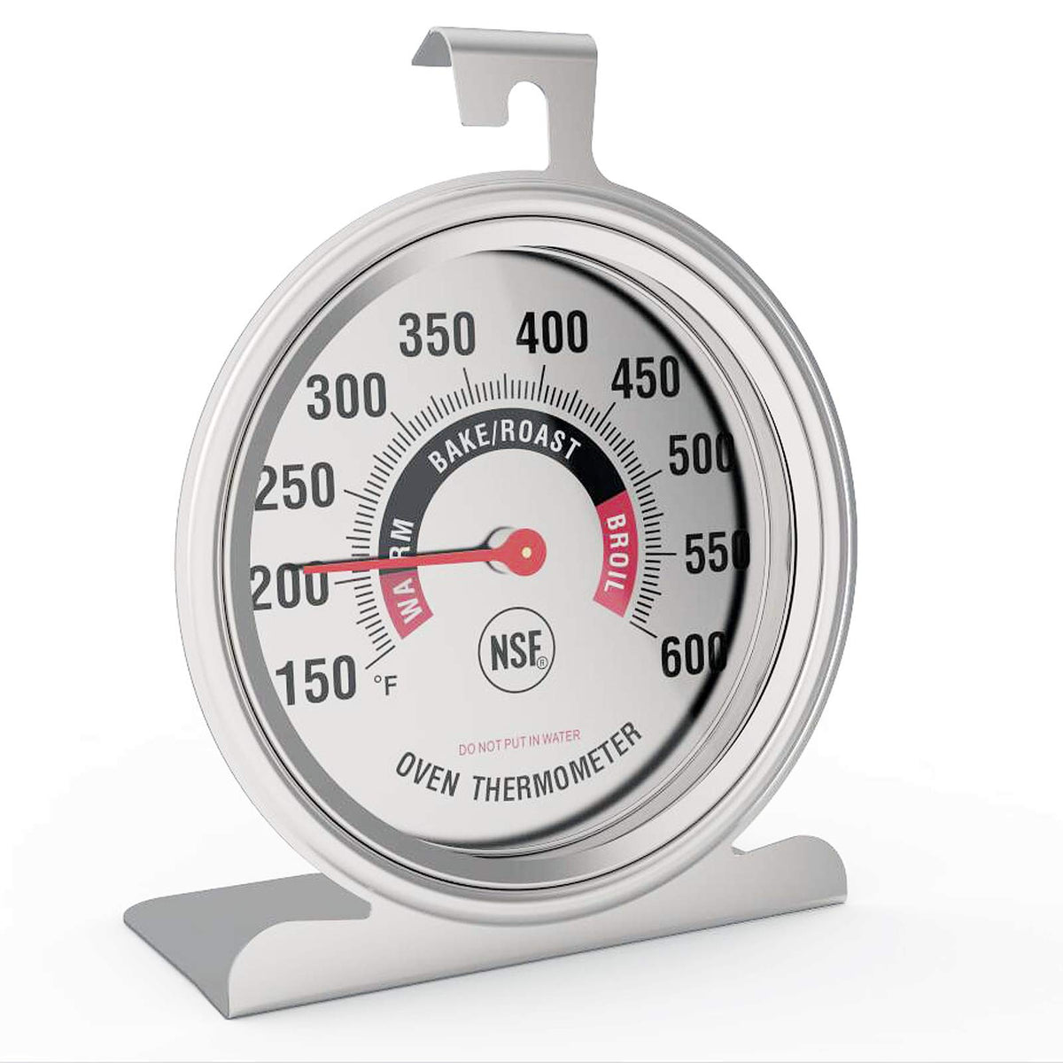 Efeng Large 3.5'' Oven Thermometers For Gas/Electric Oven With Extra Large Hanger&Base,Safety Leave-In Oven,Nsf Certificated,Eas