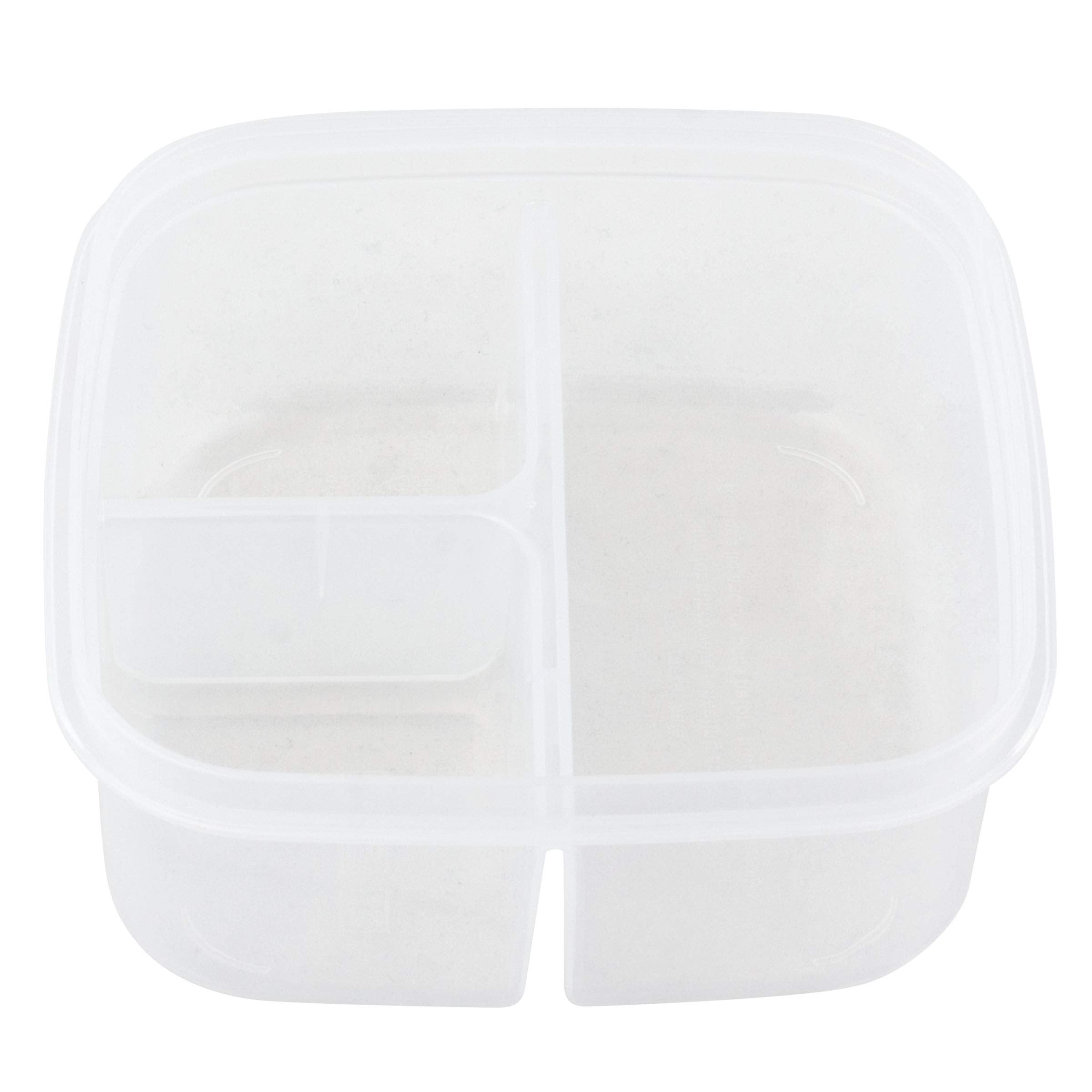 Stephen Joseph, Snack Box With Ice Pack,3 Compartments And Lid, Reusable, Travel On-The-Go Meals, Removable Ice Pack, Rainbow