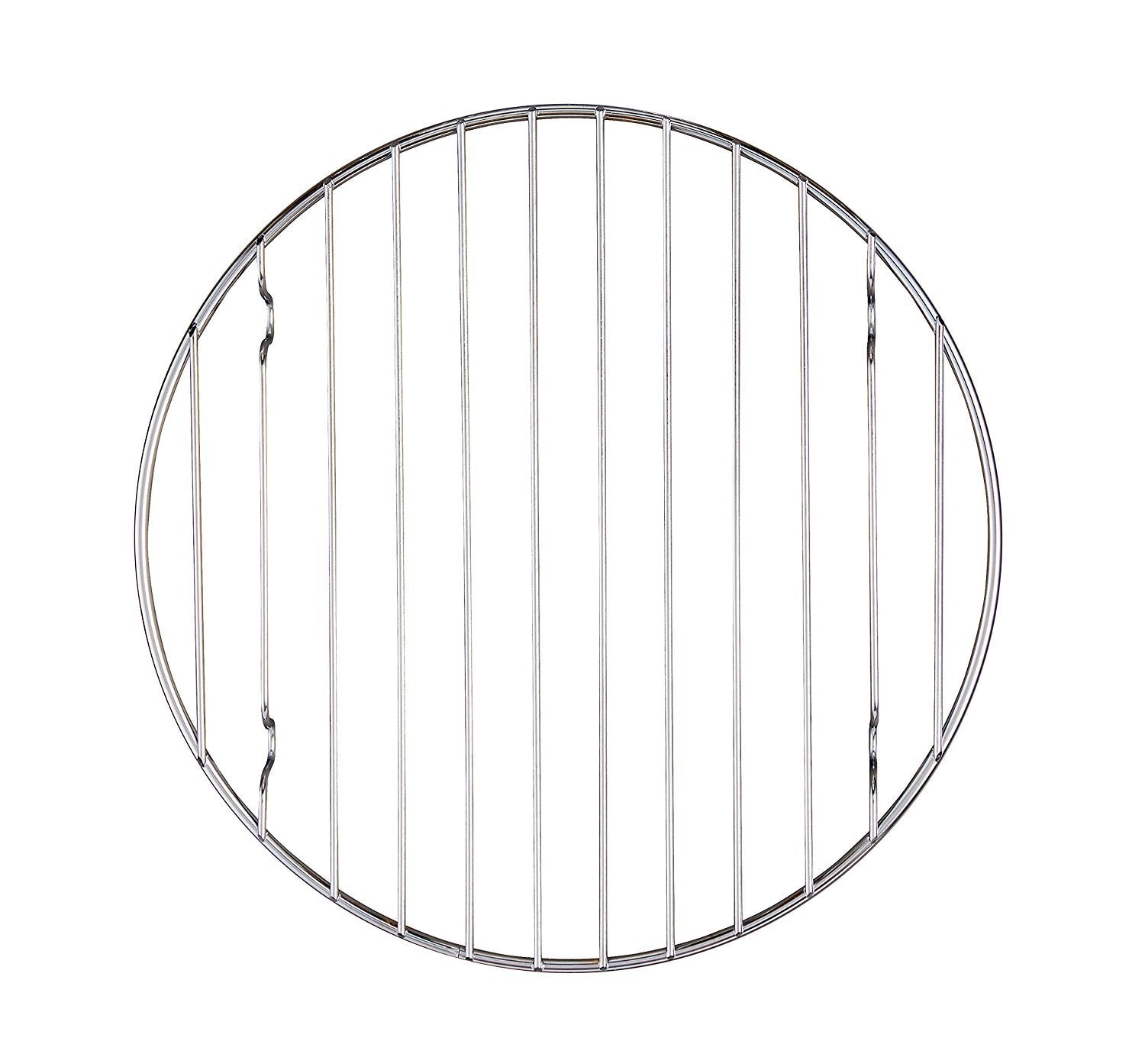 Mrs. Andersons Baking Harold Imports 9-Inch Round Cake Rack, Silver