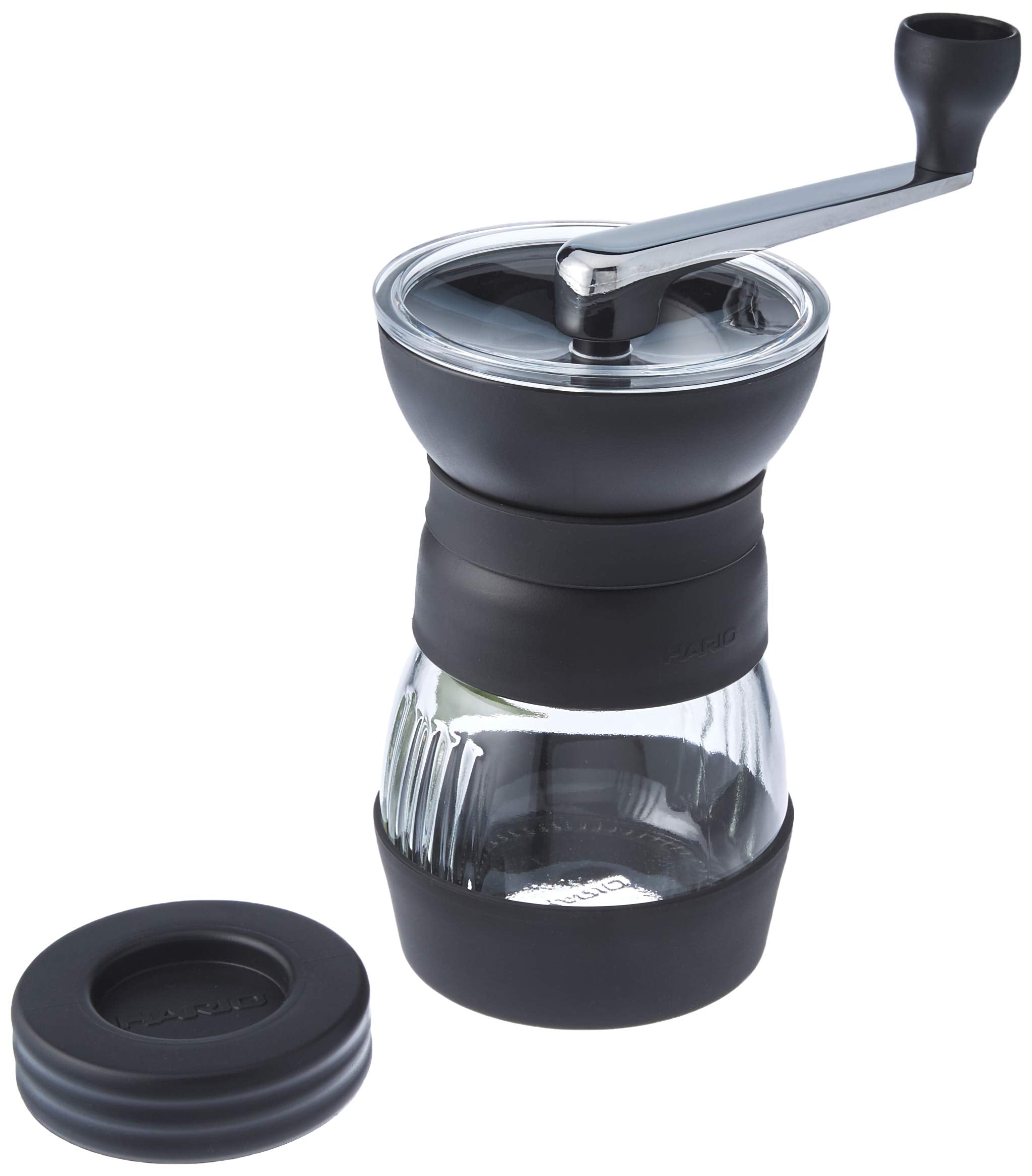 Hario ''Skerton Pro'' Ceramic Manual Coffee Grinder, Black