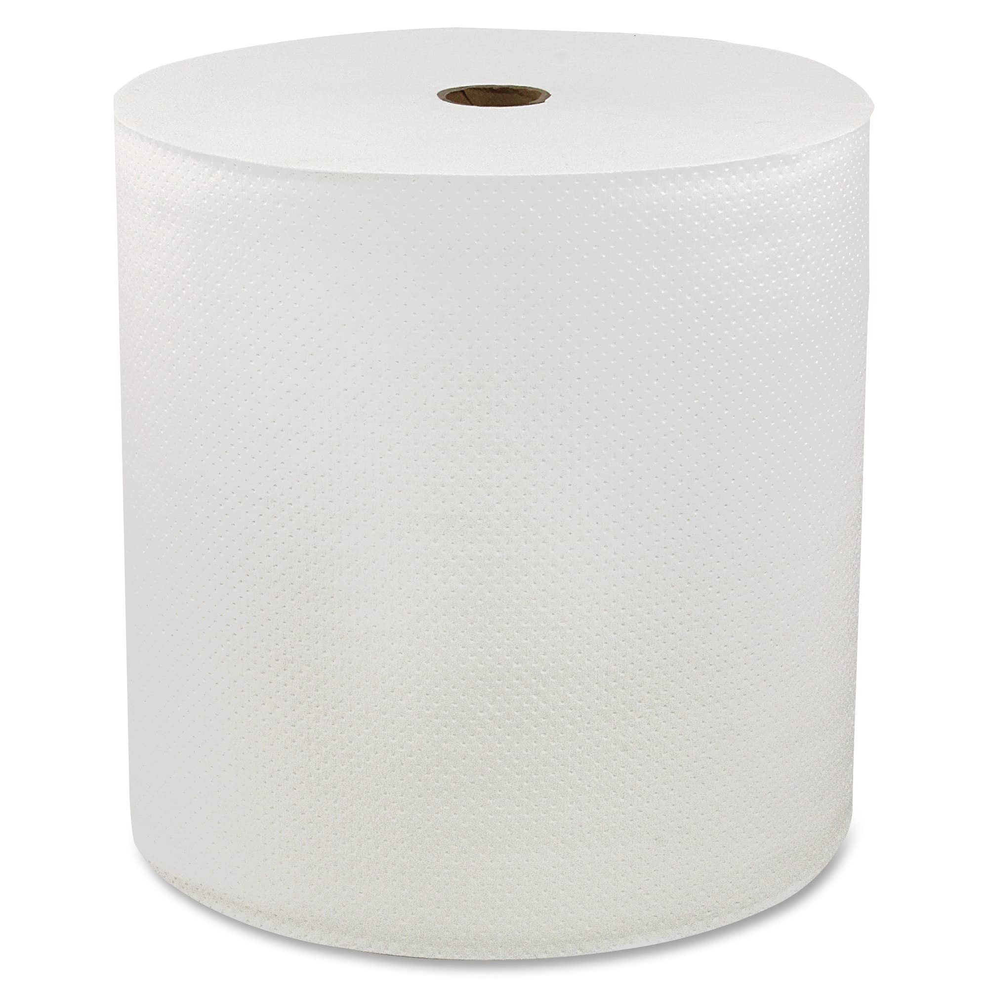 Genuine Joe Solutions Solutions 850' Hardwound Paper Towels, 6 Rolls, 7'' X 850 Ft, White